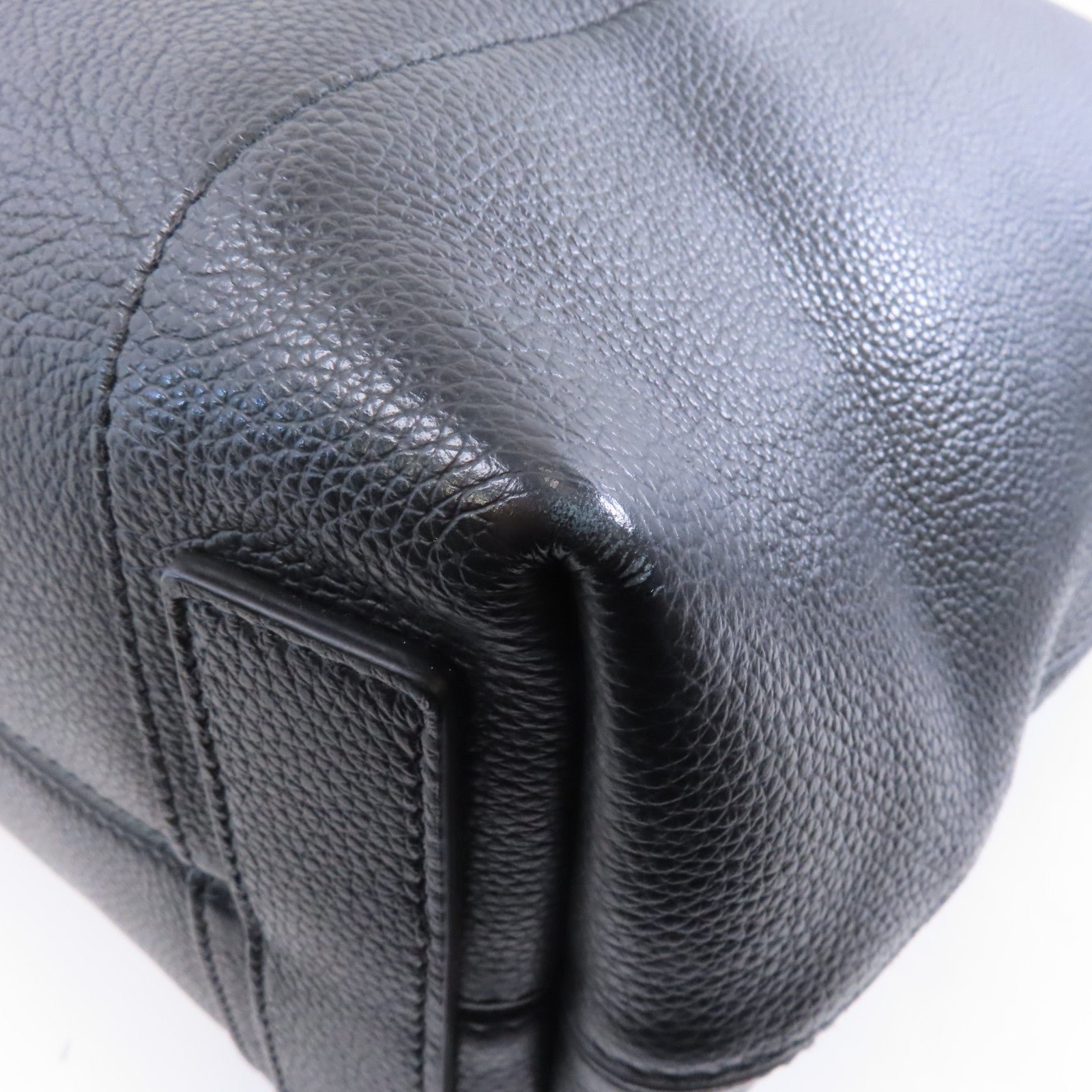 BALENCIAGA 牛皮皮革2 Way Shoulder手挽肩背兩用袋黑色