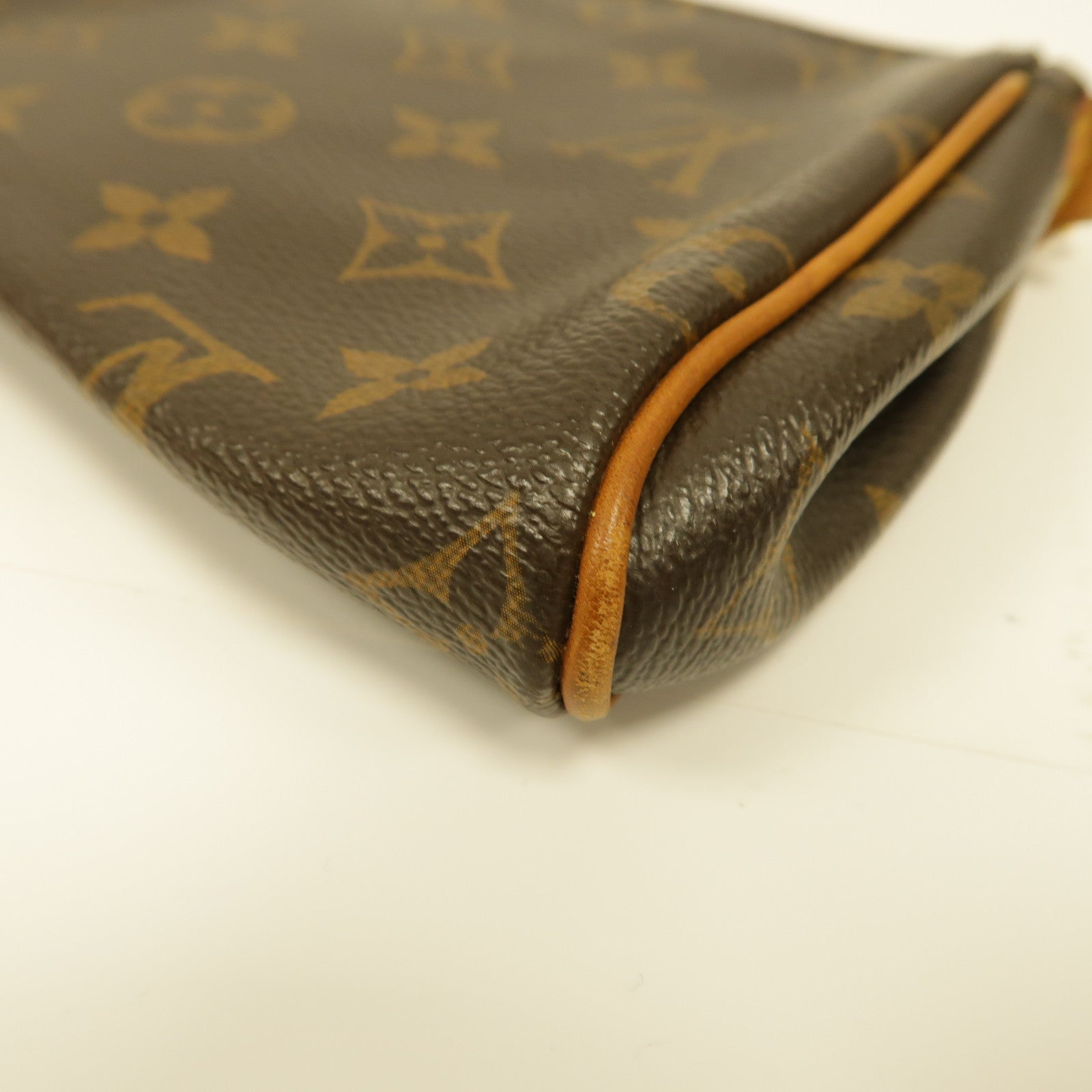 LOUIS VUITTON Monogram Eva金扣手挽肩背兩用袋啡色