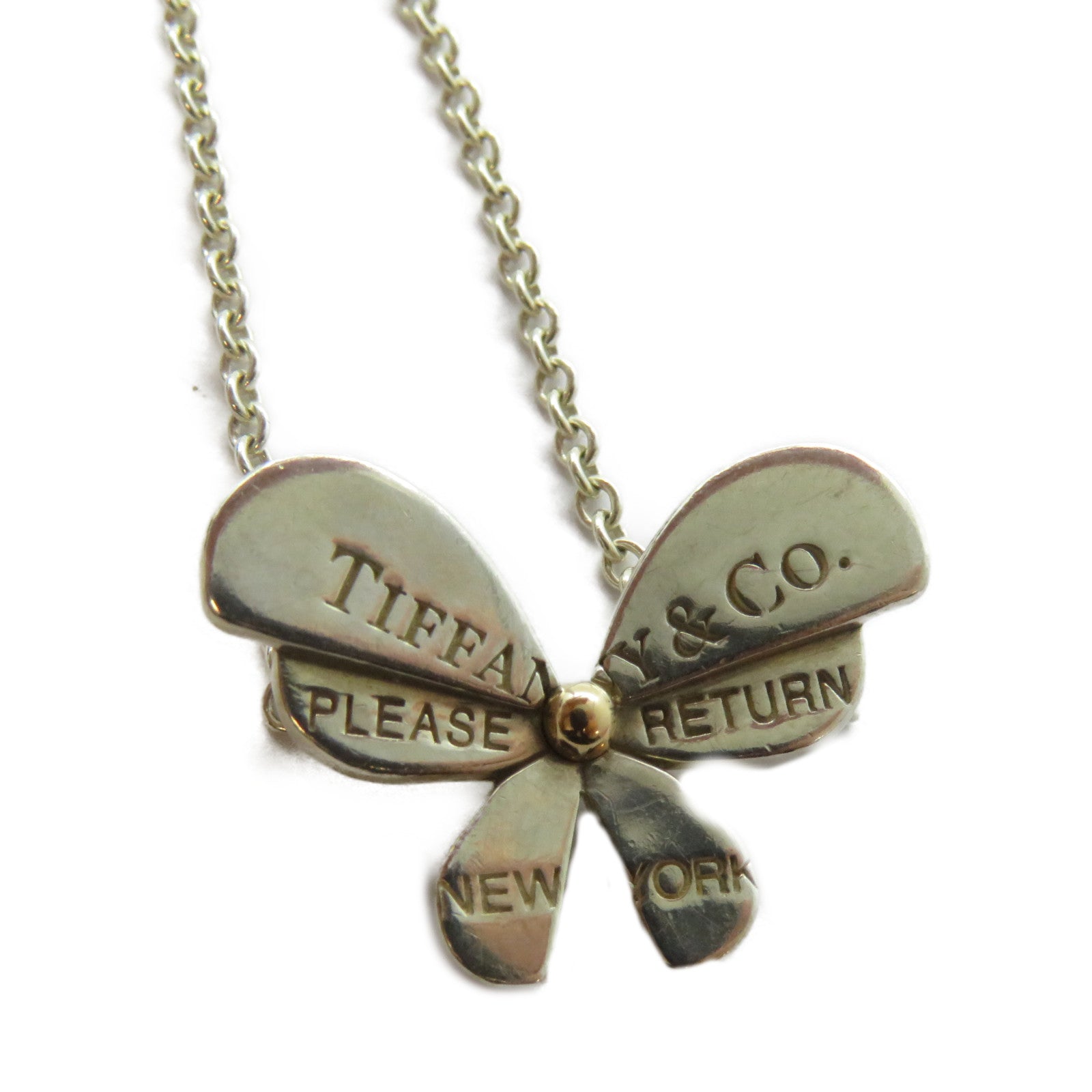 TIFFANY＆CO 925純銀Butterfly Bracelet手鏈