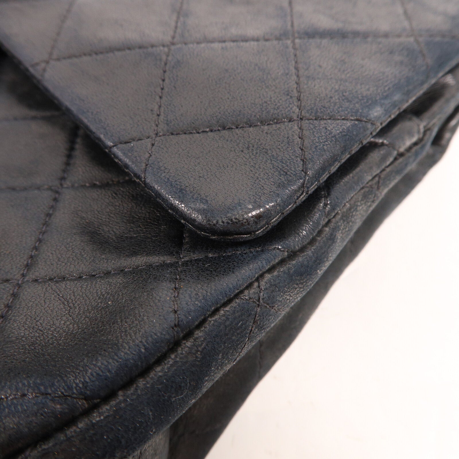 CHANEL 牛皮皮革Vintage Shoulder Bag鏈帶肩背袋