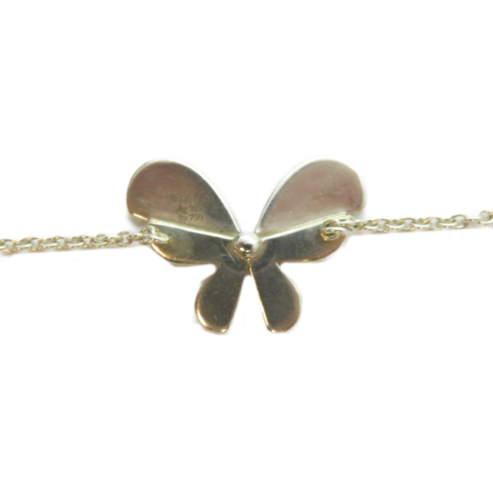 TIFFANY＆CO 925純銀Butterfly Bracelet手鏈
