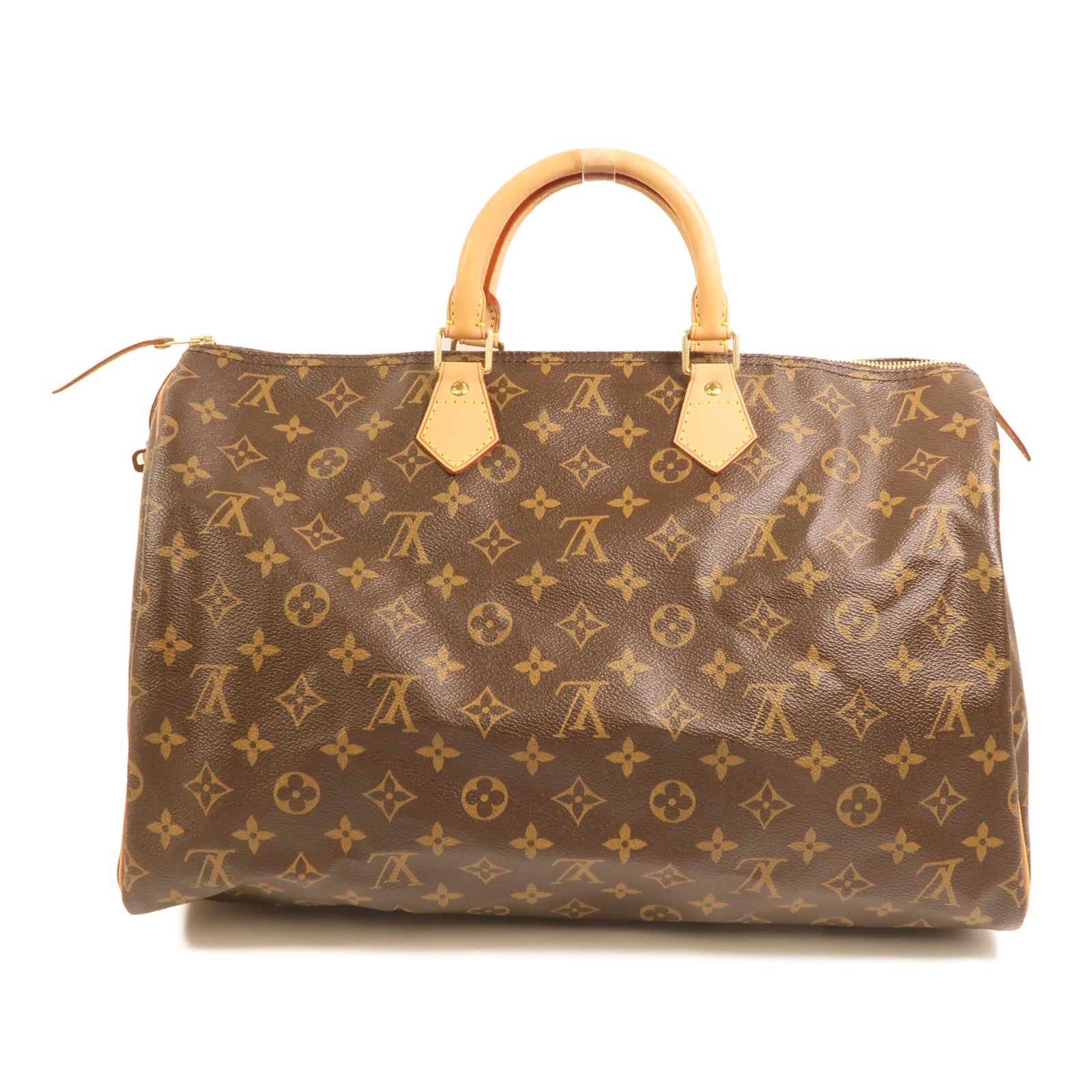 LOUIS VUITTON Monogram Speedy 40金扣手挽袋/波士頓包