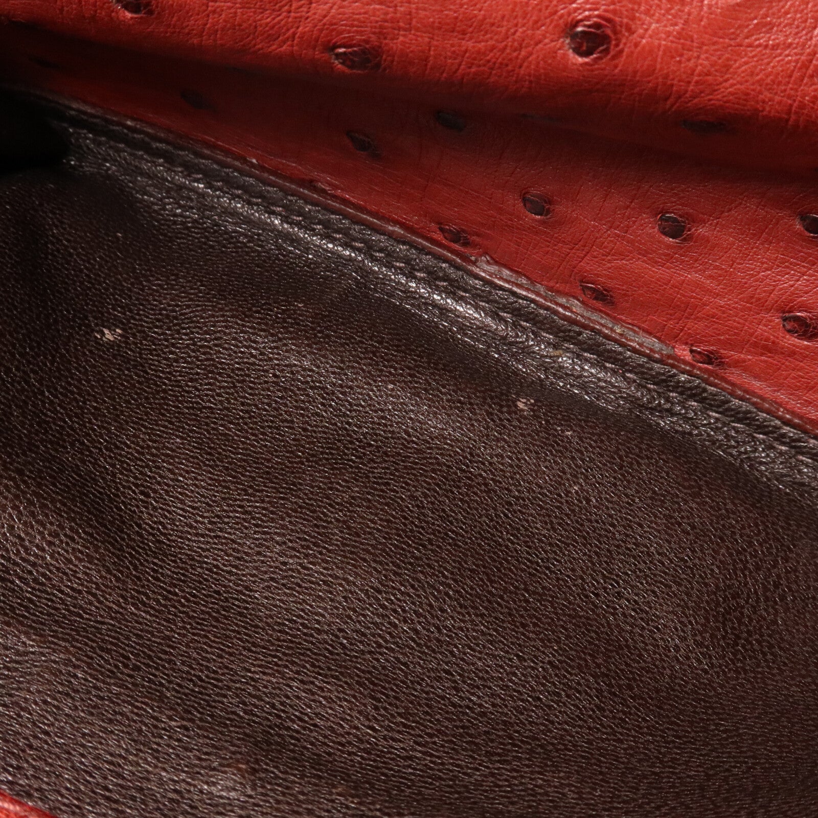 PRADA 鴕鳥皮革Clutch Bag手拿包