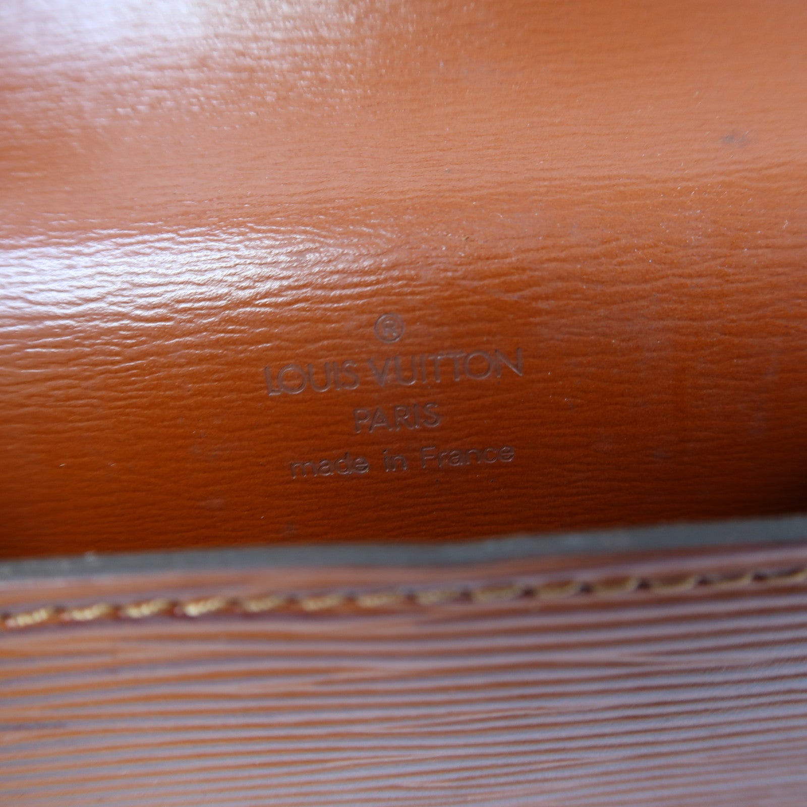 LOUIS VUITTON 【激減優惠】Epi Tilsitt Bum金扣腰包啡色