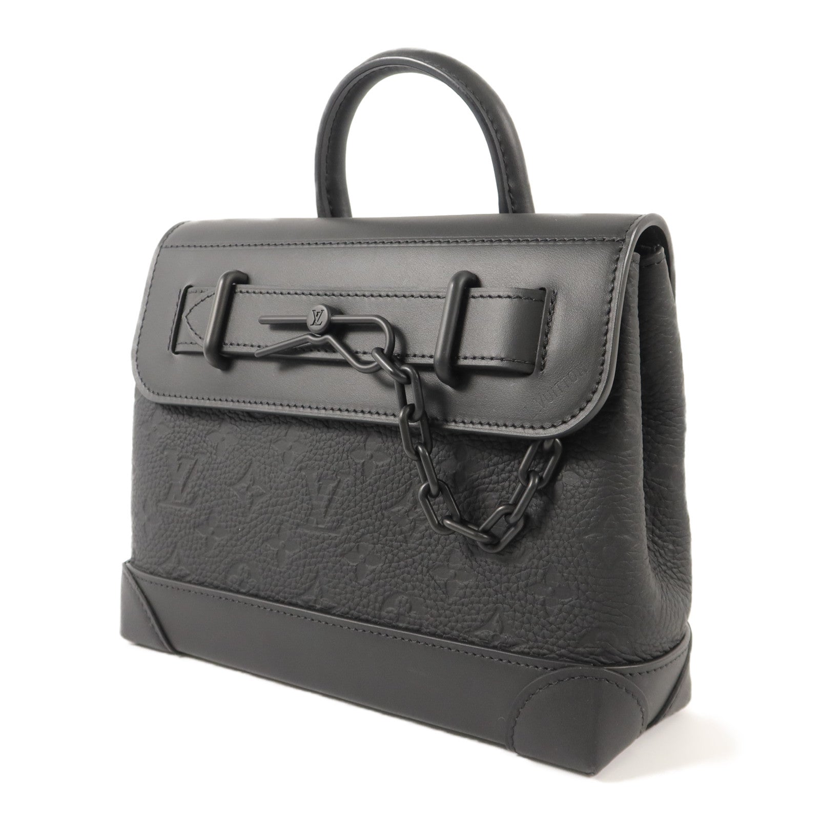 LOUIS VUITTON 【激減優惠】Monogram Taurillon Steamer PM手挽肩背兩用袋