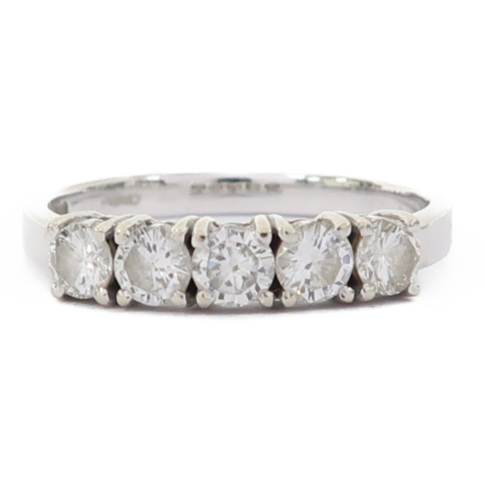 JEWELRY 【激減優惠】18K白金Diamond Ring 2.3g 0.60ct鑽石戒指US#6.5