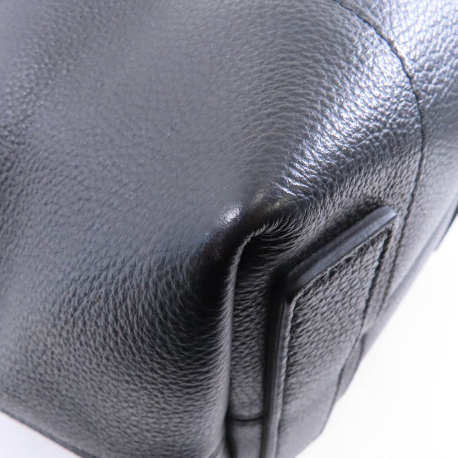 BALENCIAGA 牛皮皮革2 Way Shoulder手挽肩背兩用袋黑色