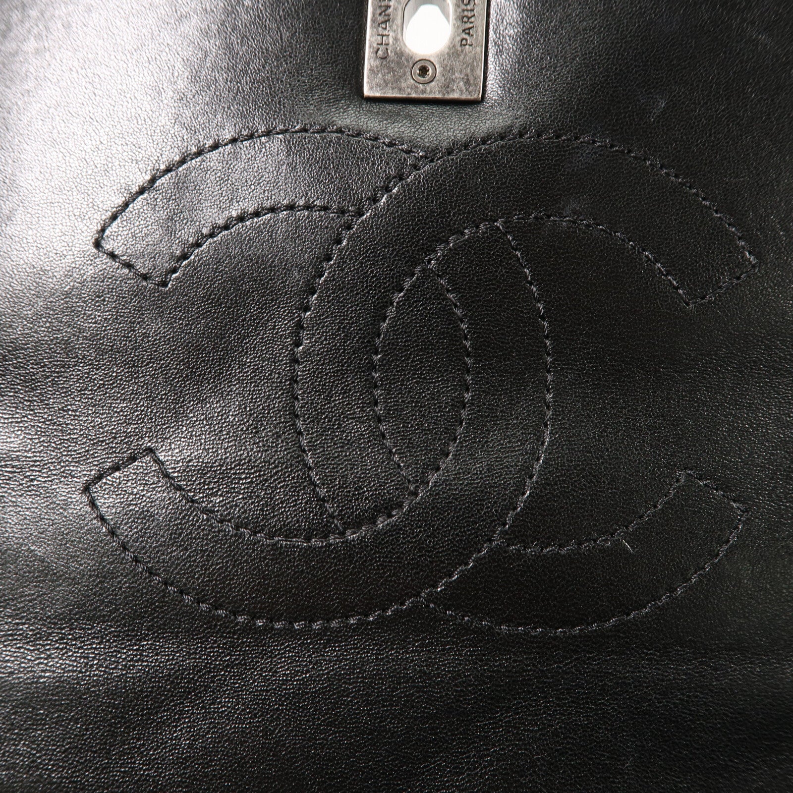 CHANEL 牛皮皮革Trendy CC Top Handle鏈帶手挽肩背兩用袋