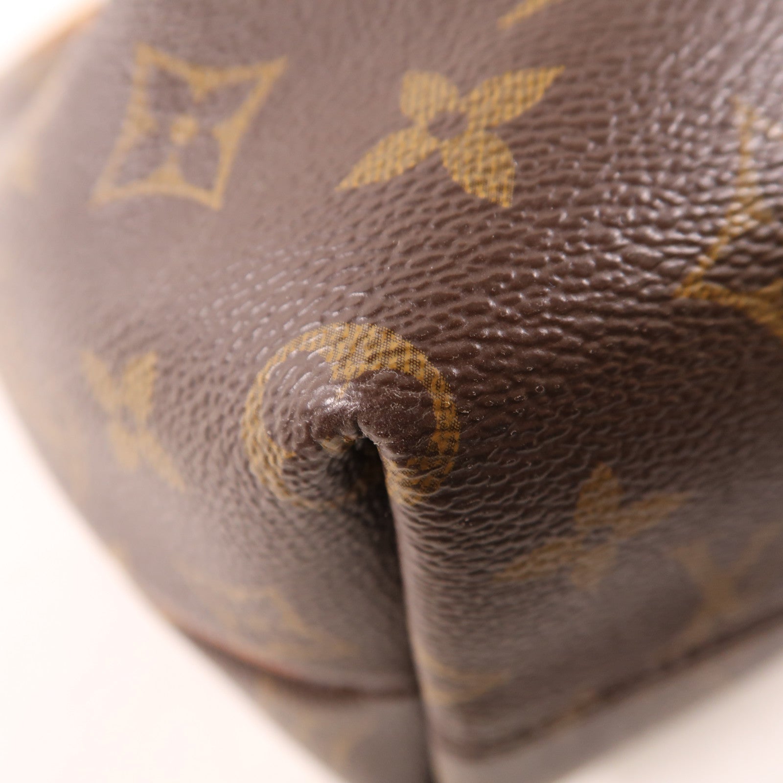 LOUIS VUITTON Monogram Turenne MM金扣手挽肩背兩用袋棕色