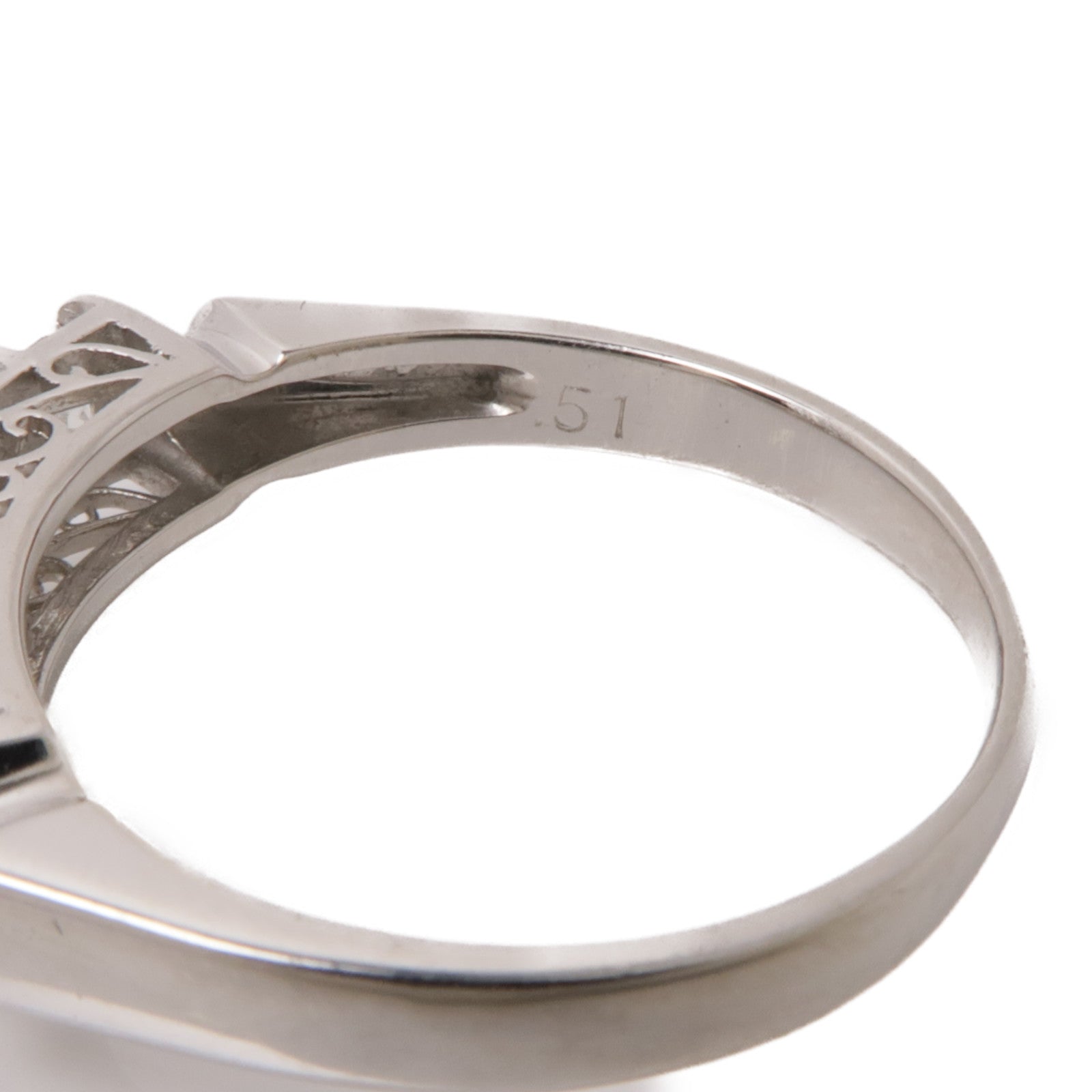 JEWELRY PT900鉑金Diamond Ring鑽石戒指US#7