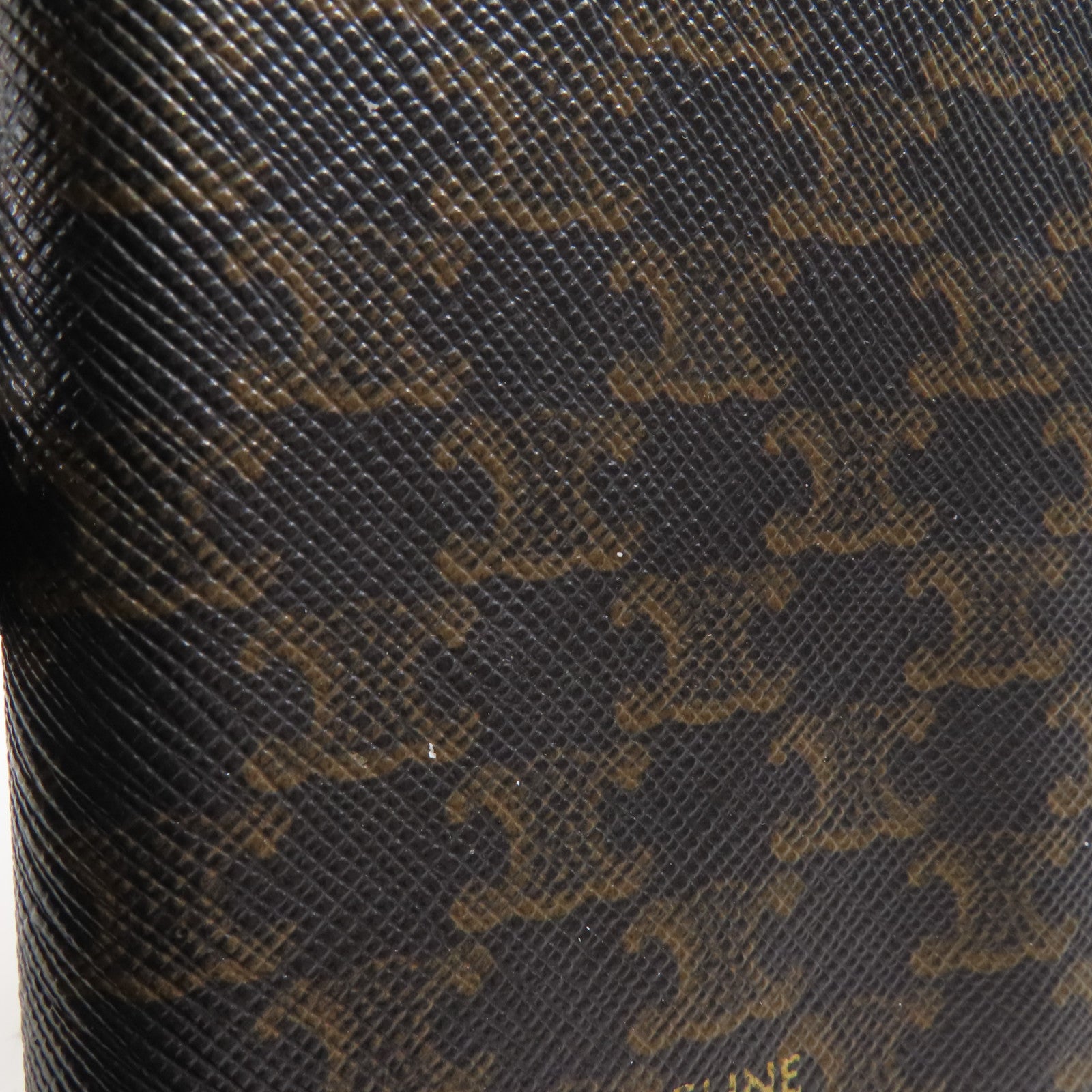 CELINE 塗層帆布Wallet金扣錢包