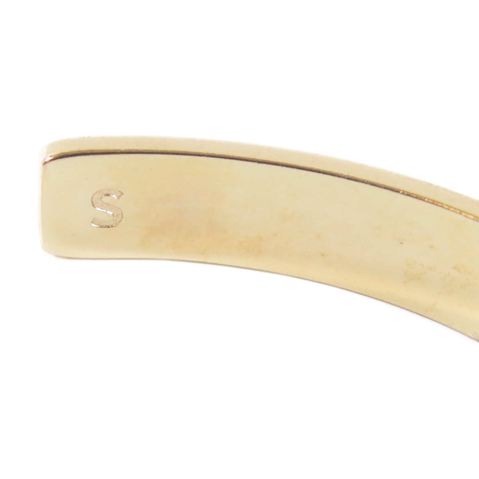 FENDI 金屬Bangle手鐲金色#15.5cm