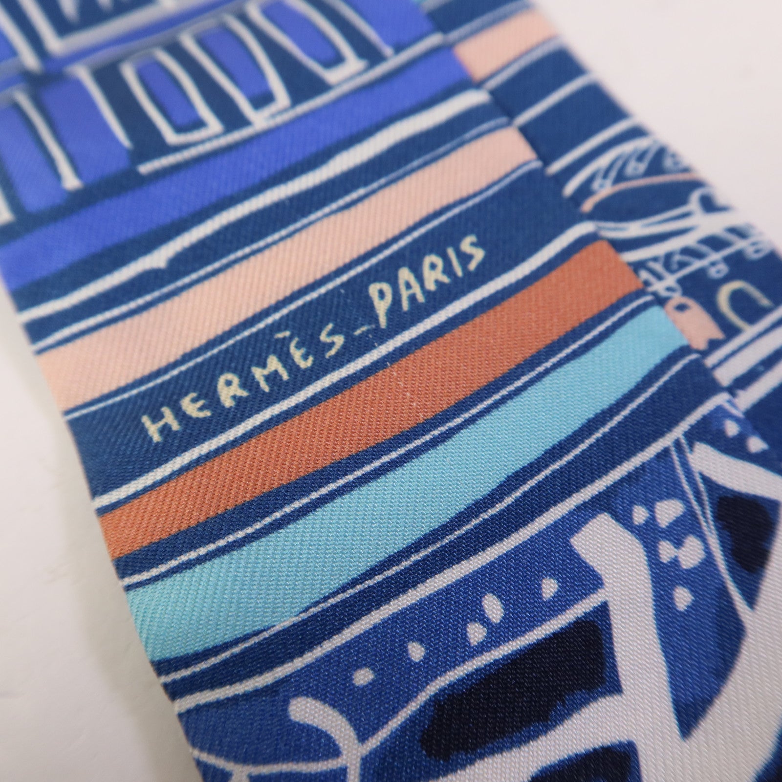 HERMES 絲質Twilly絲巾