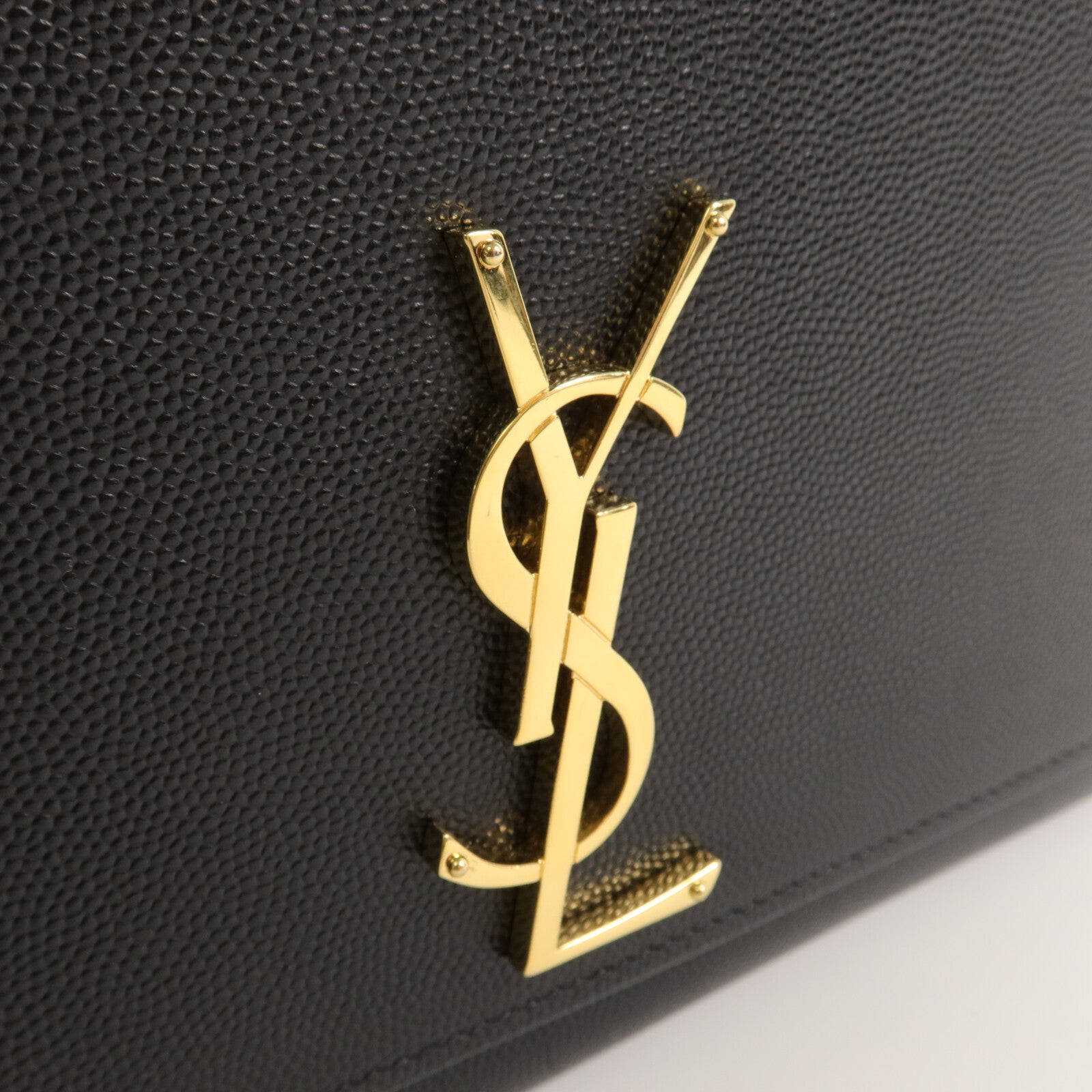 SAINT LAURENT 牛皮皮革Kate鏈帶肩背袋
