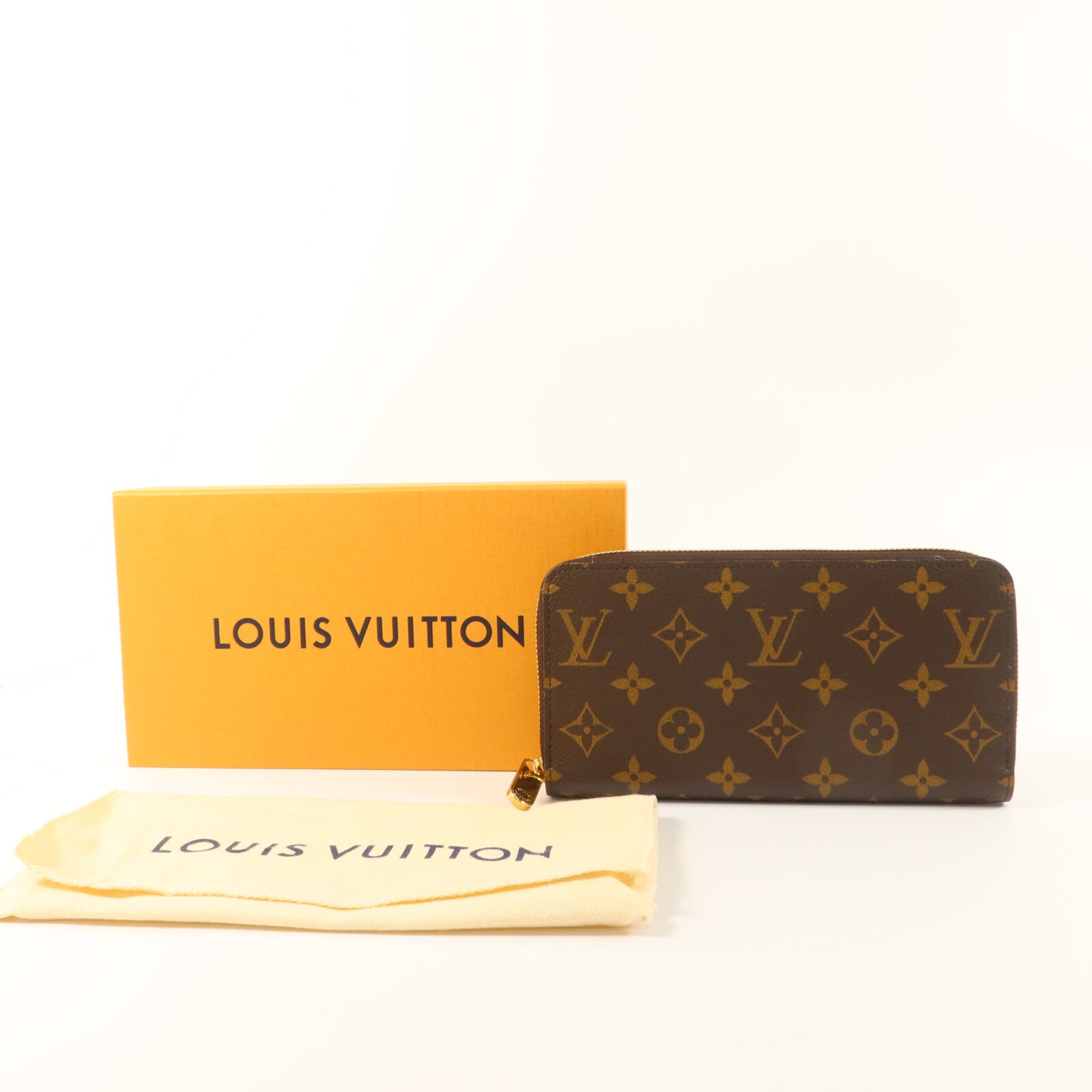 LOUIS VUITTON Monogram Zippy Long Wallet金扣長錢包