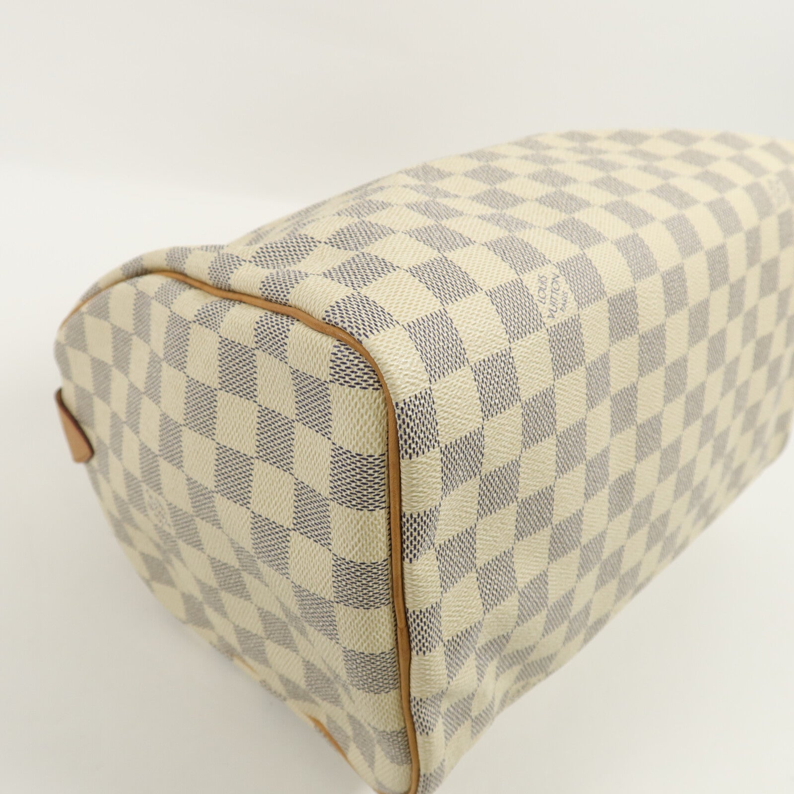 LOUIS VUITTON Damier Azur Speedy 30手挽袋