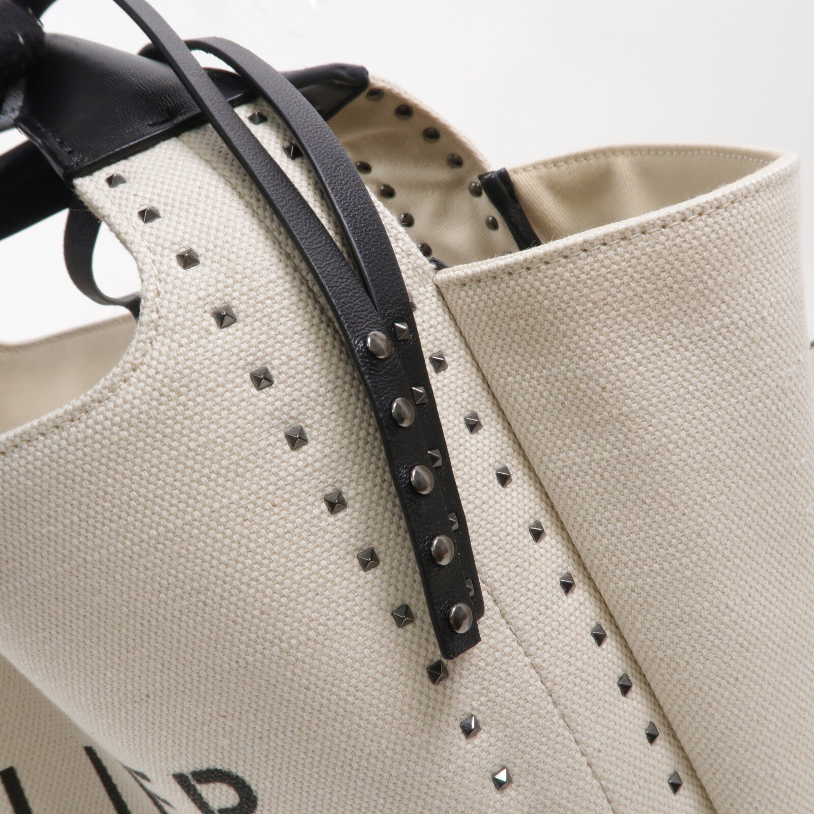 Valentino 帆布Atelier Bag手挽肩背兩用袋