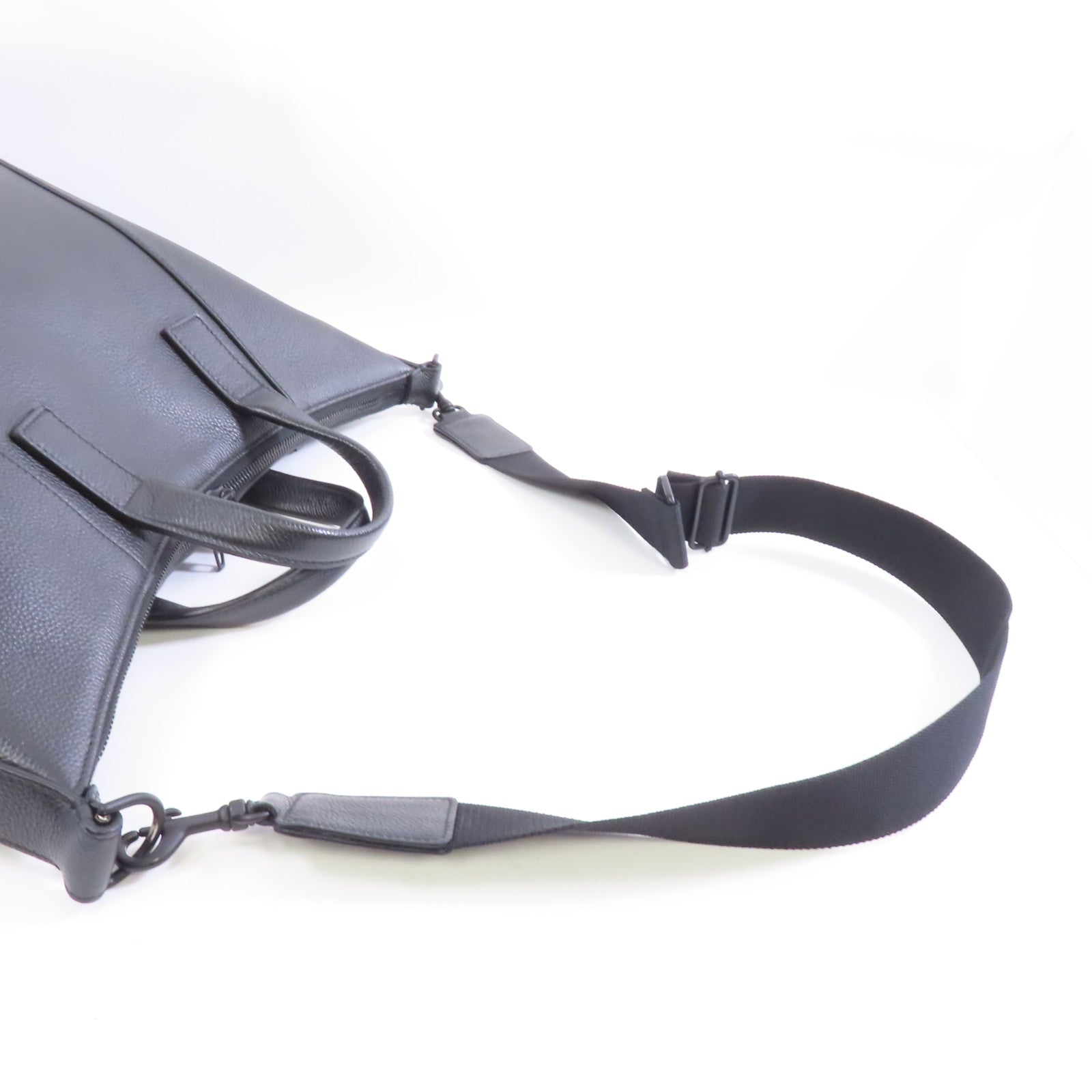 BALENCIAGA 牛皮皮革2 Way Shoulder手挽肩背兩用袋黑色