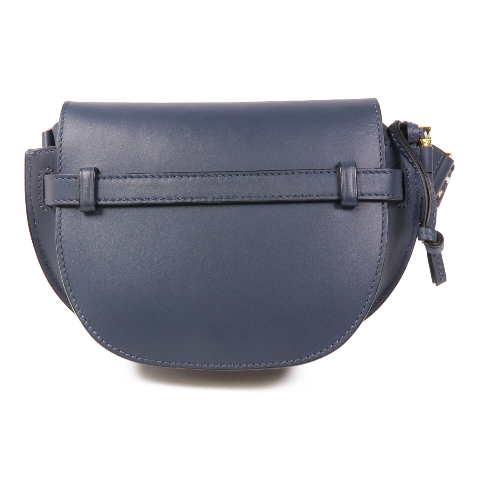 LOEWE 牛皮皮革Mini Gate金扣肩背袋