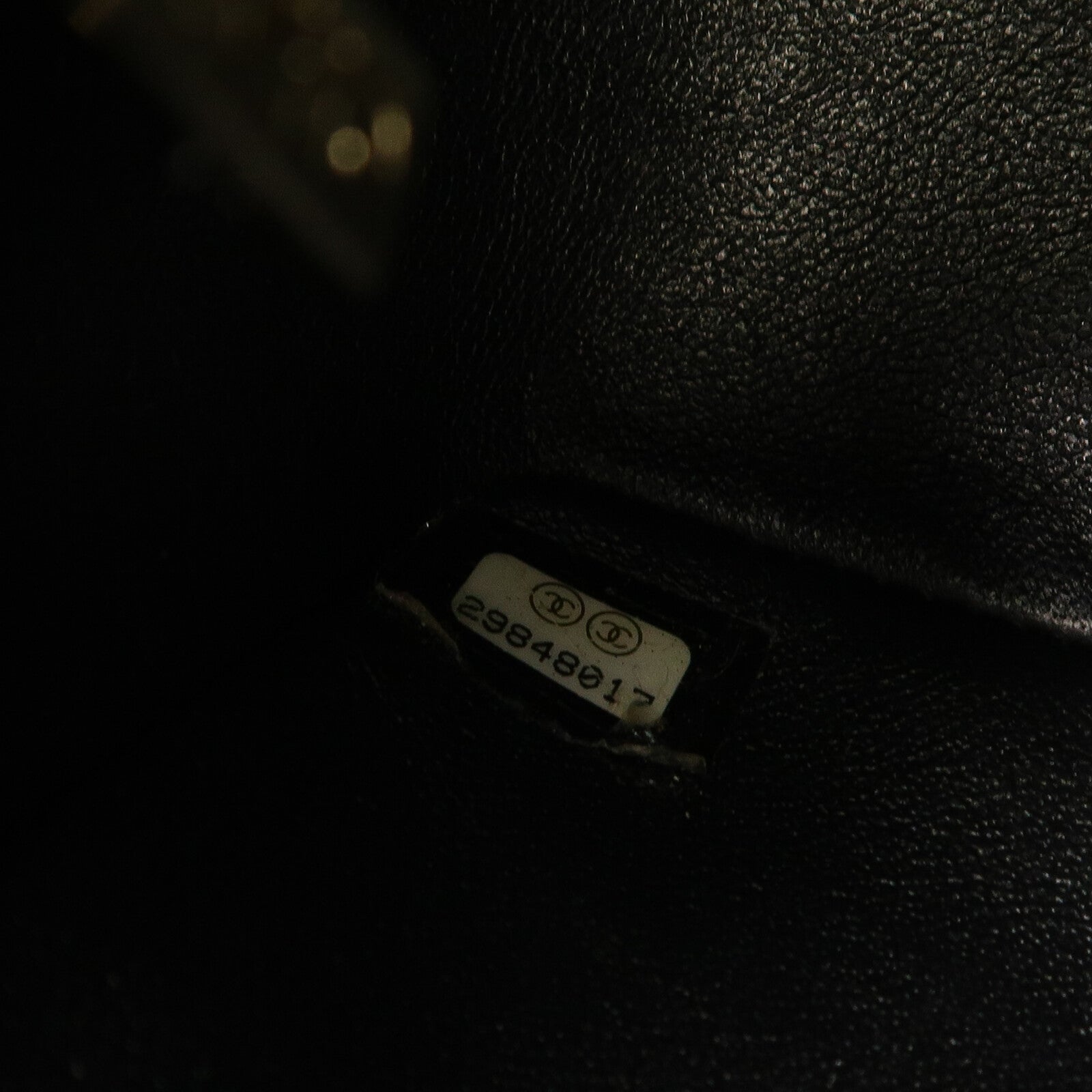 CHANEL 羊皮皮革Mini Classic 20鏈帶肩背袋