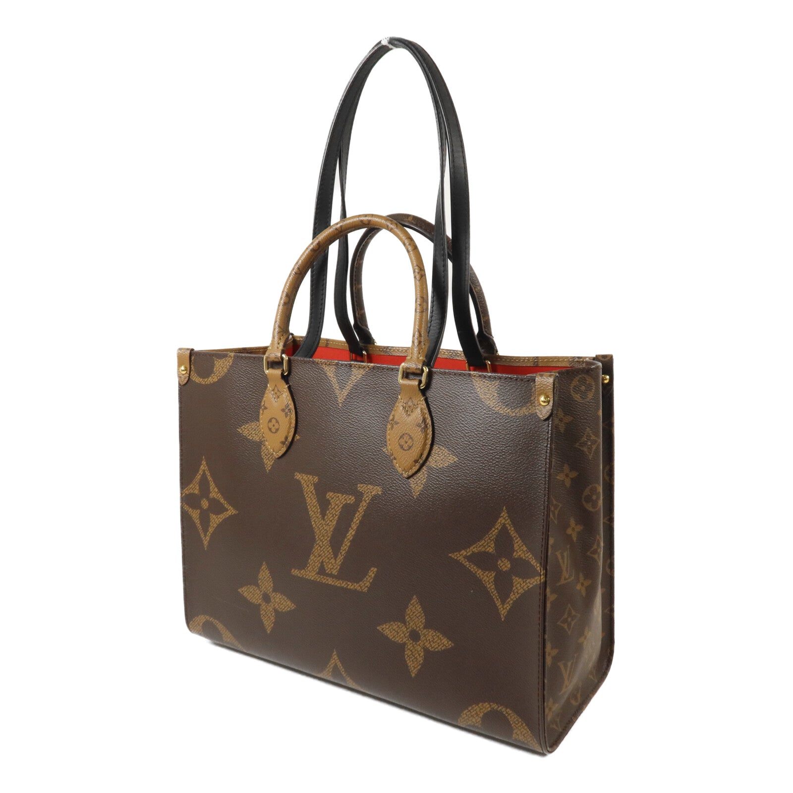 LOUIS VUITTON Monogram Giant On The Go MM手挽肩背兩用袋