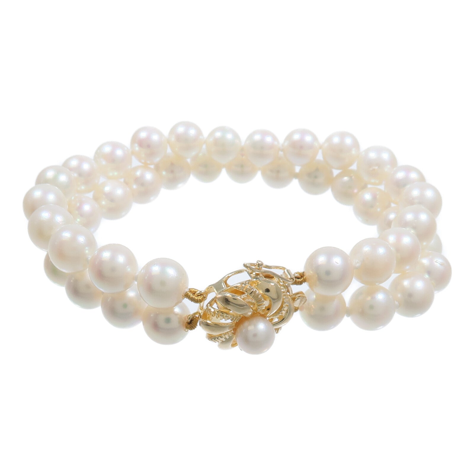 JEWELRY 14K玫瑰金Pearl Bracelet珍珠手鏈