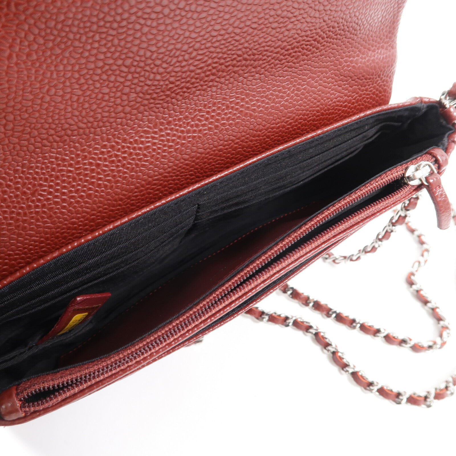 CHANEL 牛皮皮革Shoulder Bag鏈帶肩背袋