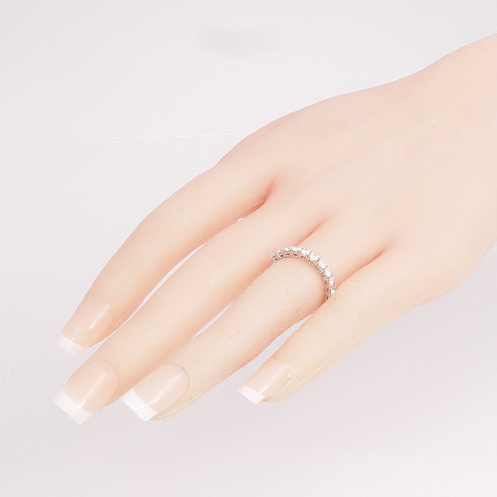 JEWELRY 【激減優惠】18K白金Diamond Ring鑽石戒指US#7