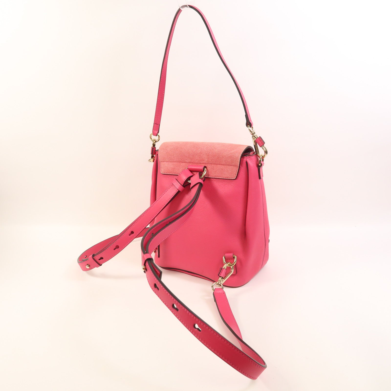 Chloe 【激減優惠】牛皮皮革Faye Backpack背包