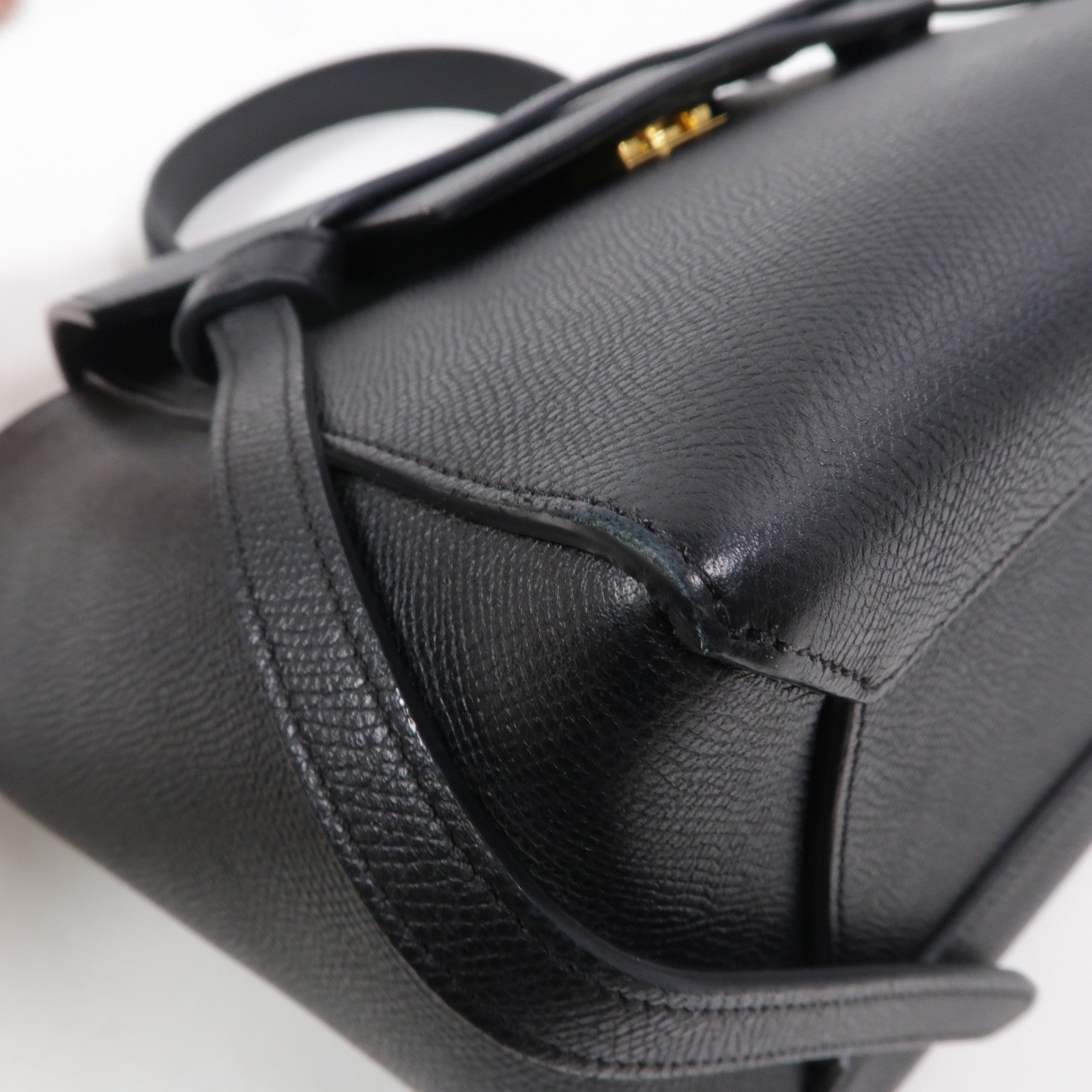 CELINE 牛皮皮革Micro Belt Bag手挽肩背兩用袋