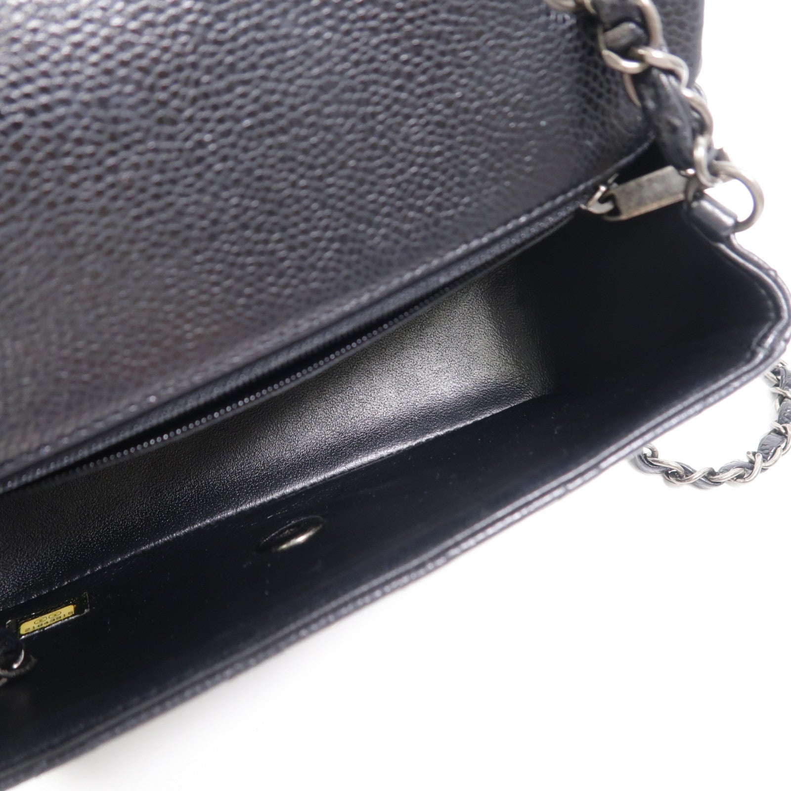 CHANEL 牛皮皮革Mini Classic 20鏈帶肩背袋