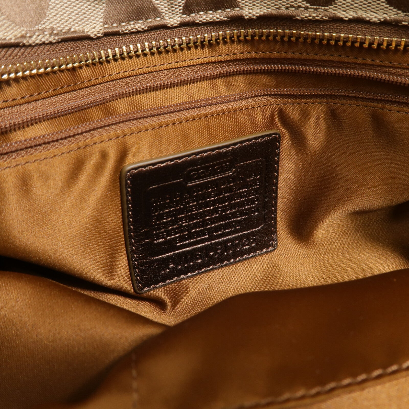 COACH 帆布Shoulder Tote肩背袋