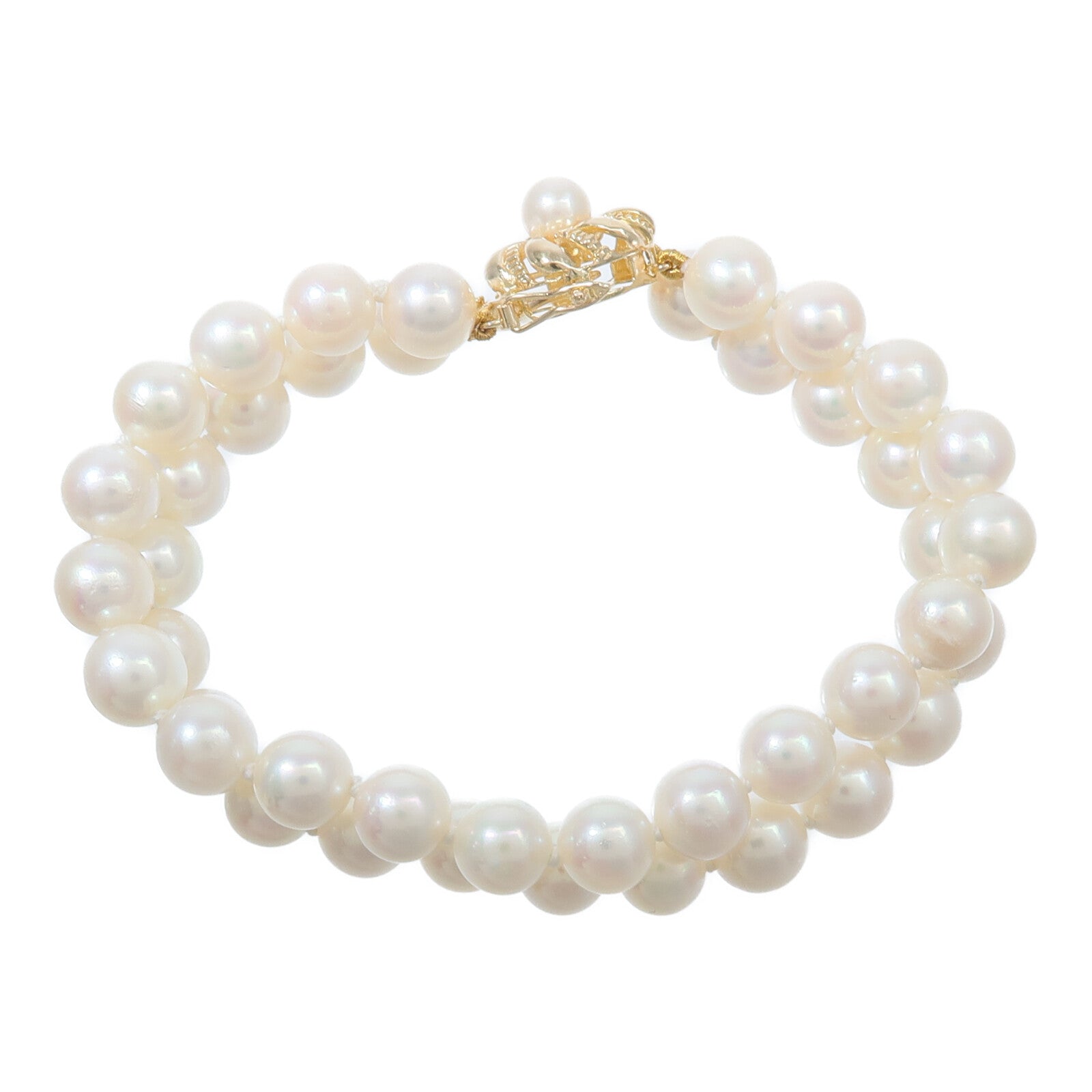 JEWELRY 14K玫瑰金Pearl Bracelet珍珠手鏈