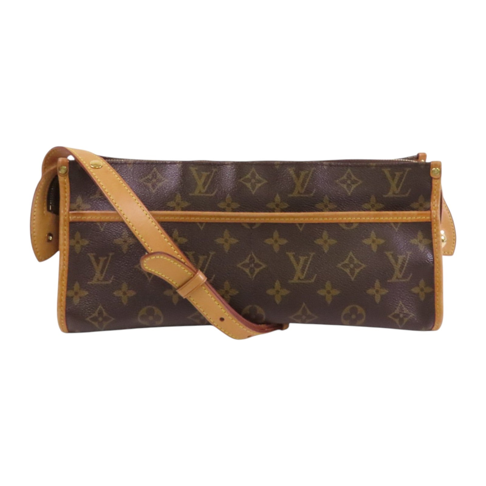 LOUIS VUITTON 【激減優惠】Monogram Popincourt Long金扣肩背袋