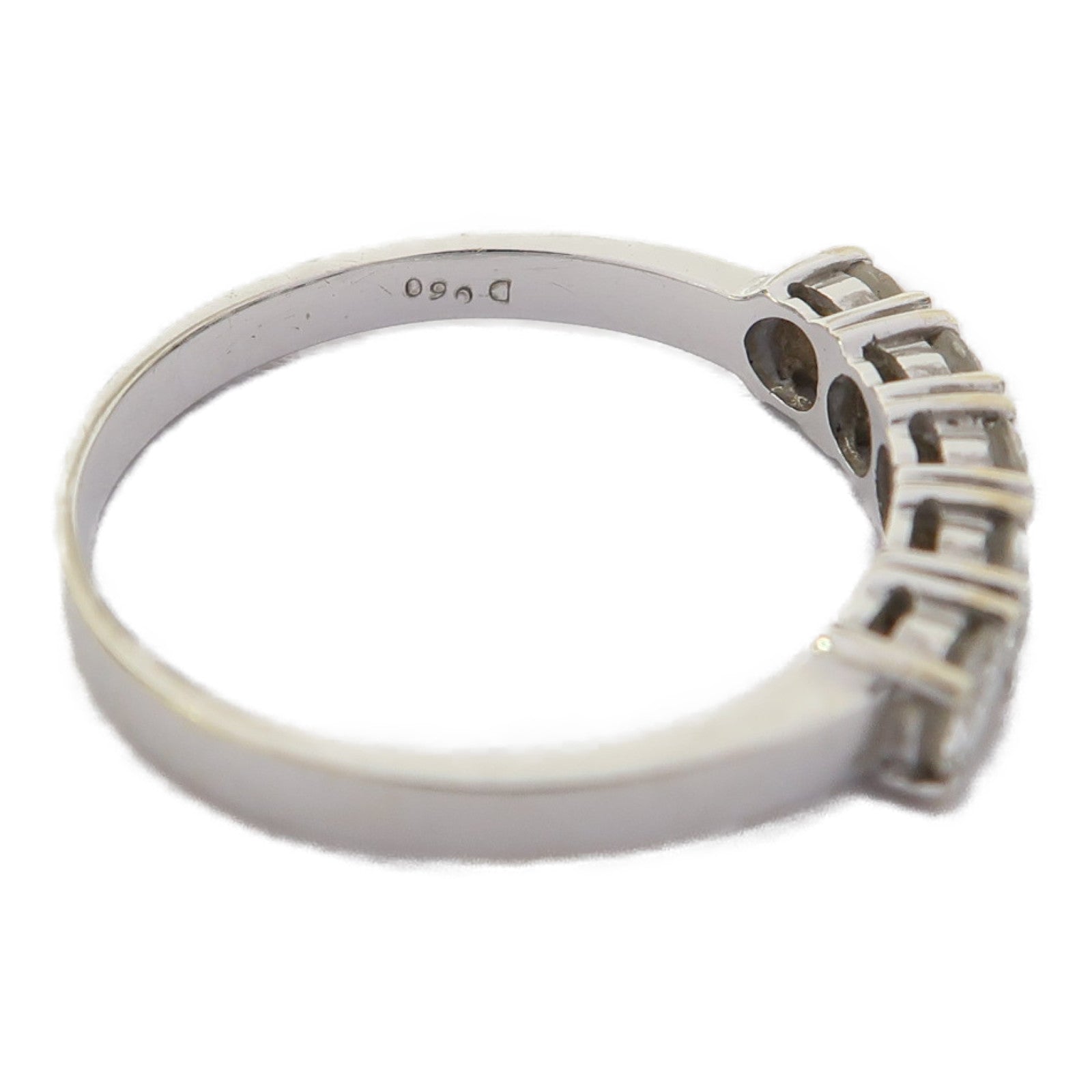 JEWELRY 【激減優惠】18K白金Diamond Ring 2.3g 0.60ct鑽石戒指US#6.5