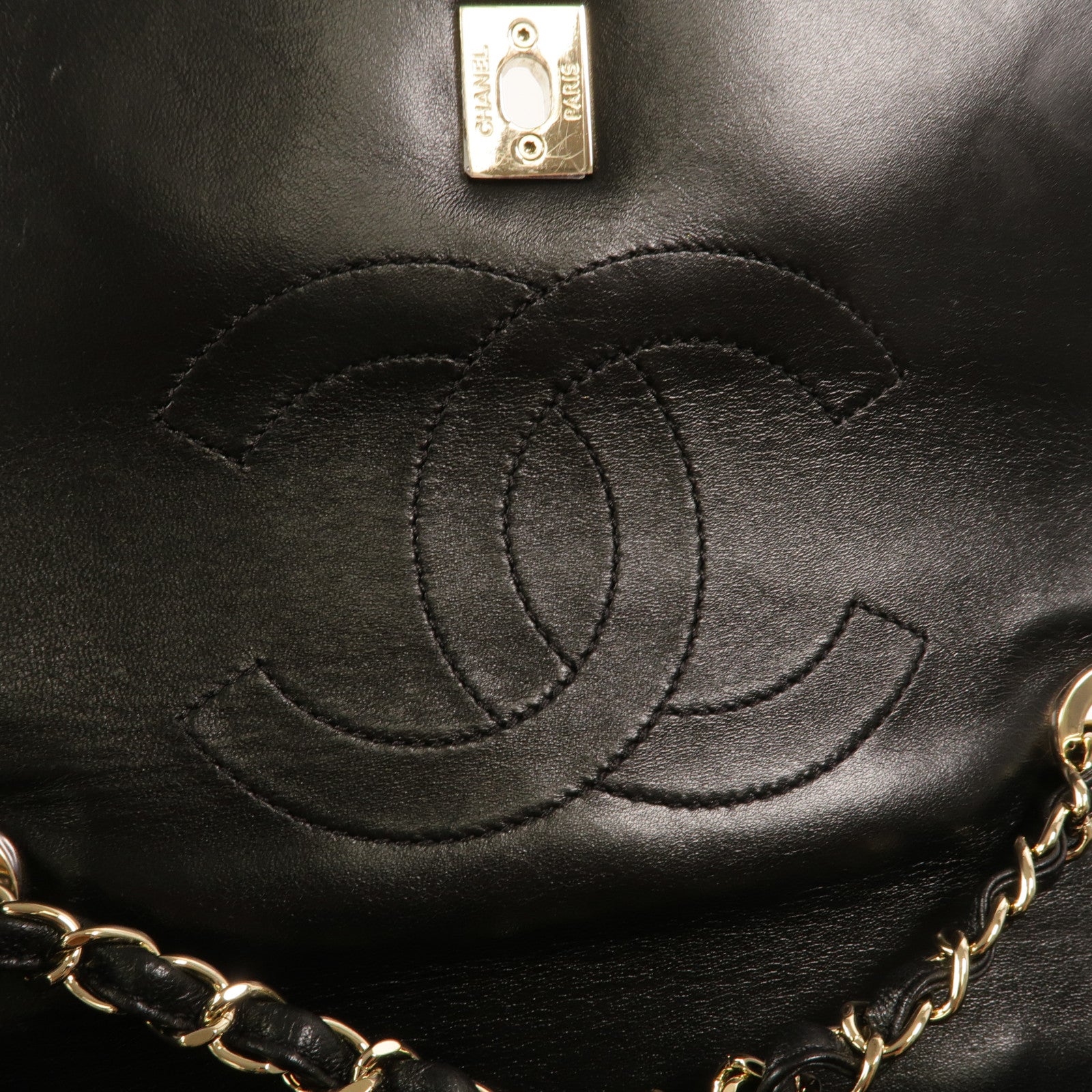 CHANEL 羊皮皮革Trendy CC Top Handle手挽肩背兩用袋