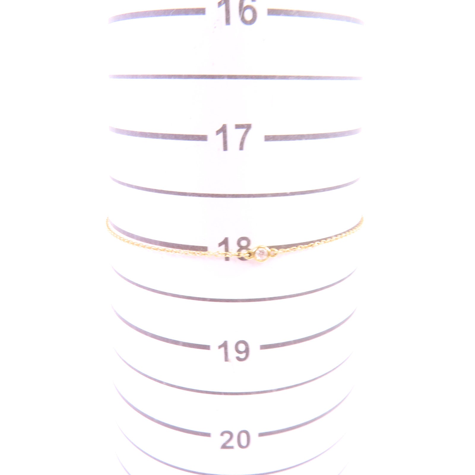 TIFFANY＆CO 18K黃金/鑽石Diamond Bracelet手鏈