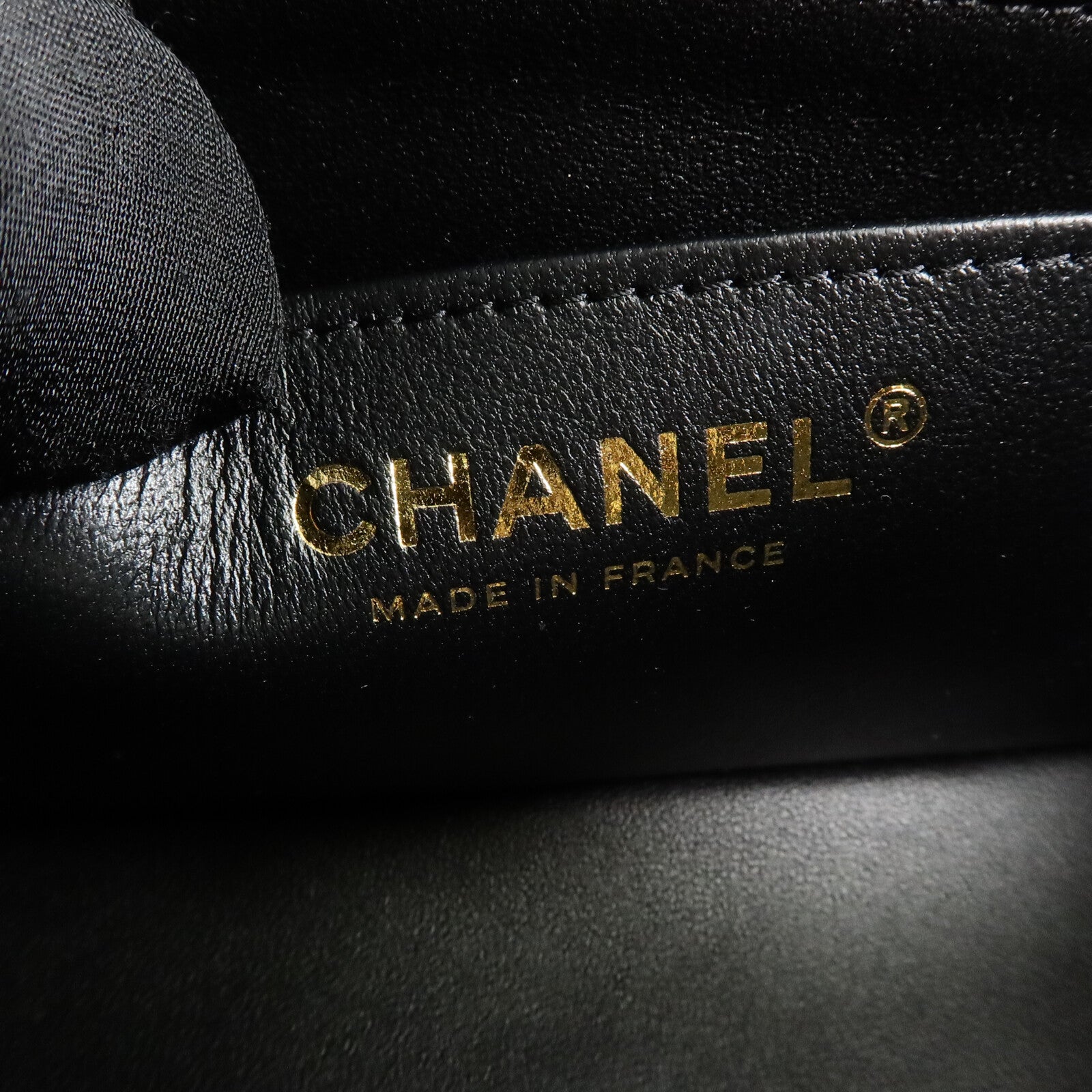 CHANEL 牛皮皮革2.55 Mini鏈帶肩背袋