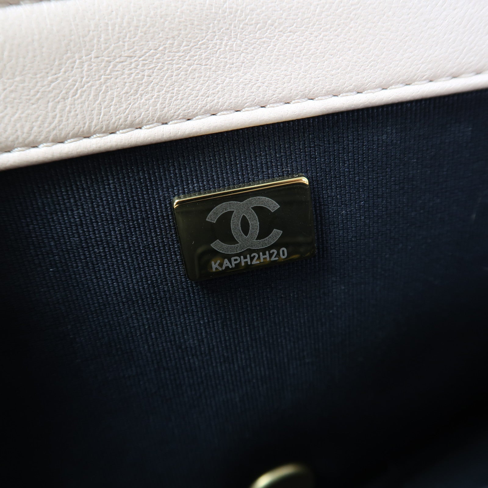 CHANEL 菱格牛皮皮革Shoulder Bag金扣鏈帶肩背袋粉紅色/黑色
