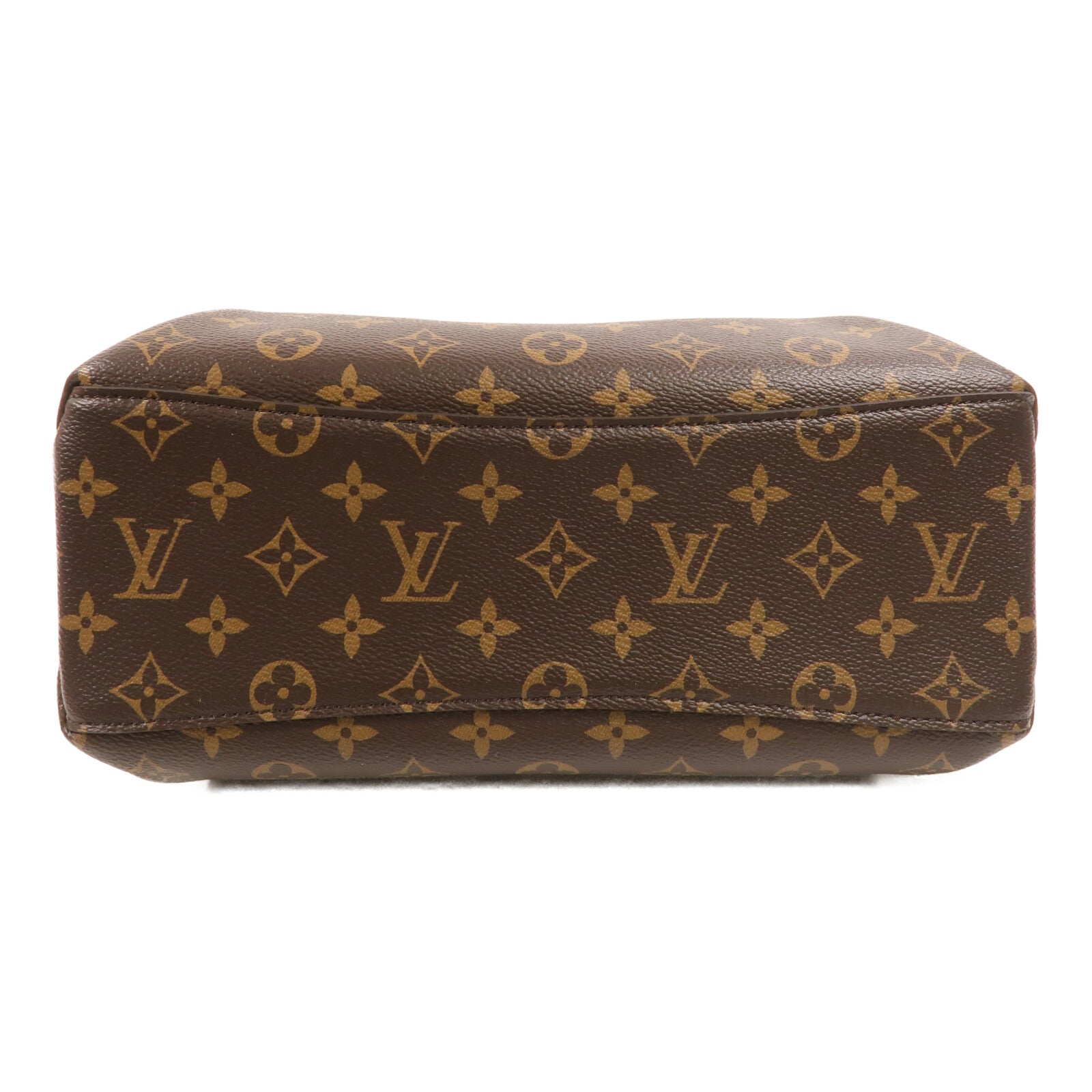 LOUIS VUITTON Monogram Rivoli PM手挽肩背兩用袋棕色