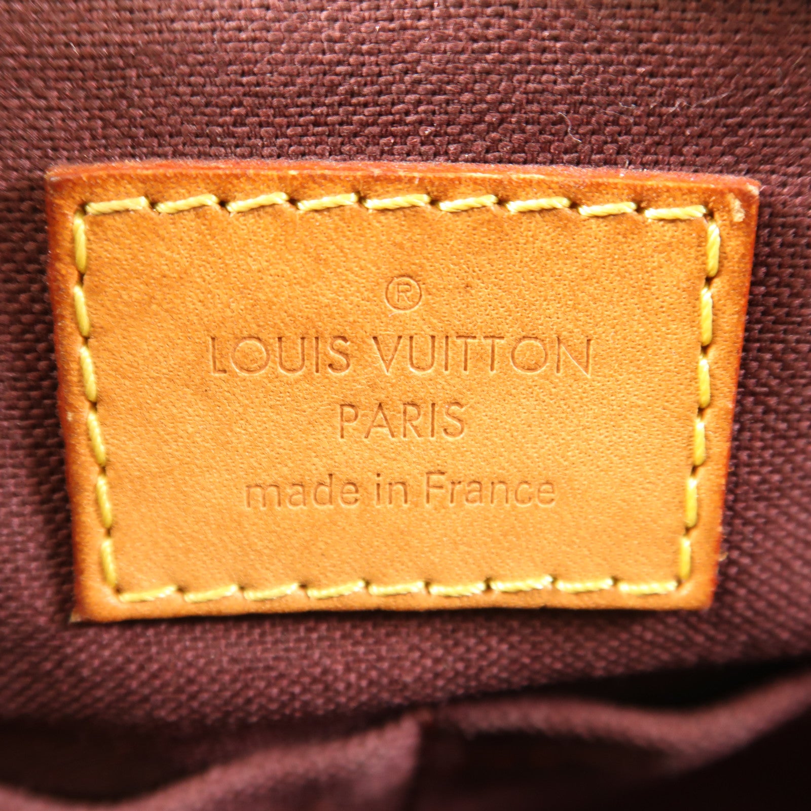 LOUIS VUITTON Monogram Turenne MM金扣手挽肩背兩用袋棕色