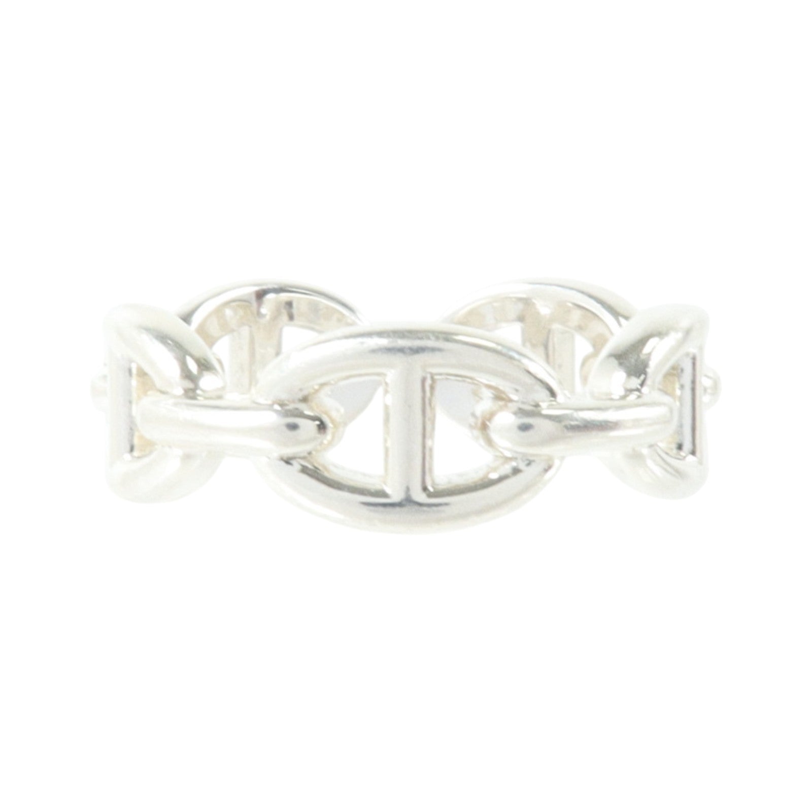 HERMES 925純銀Chaine D'Ancre Ring戒指