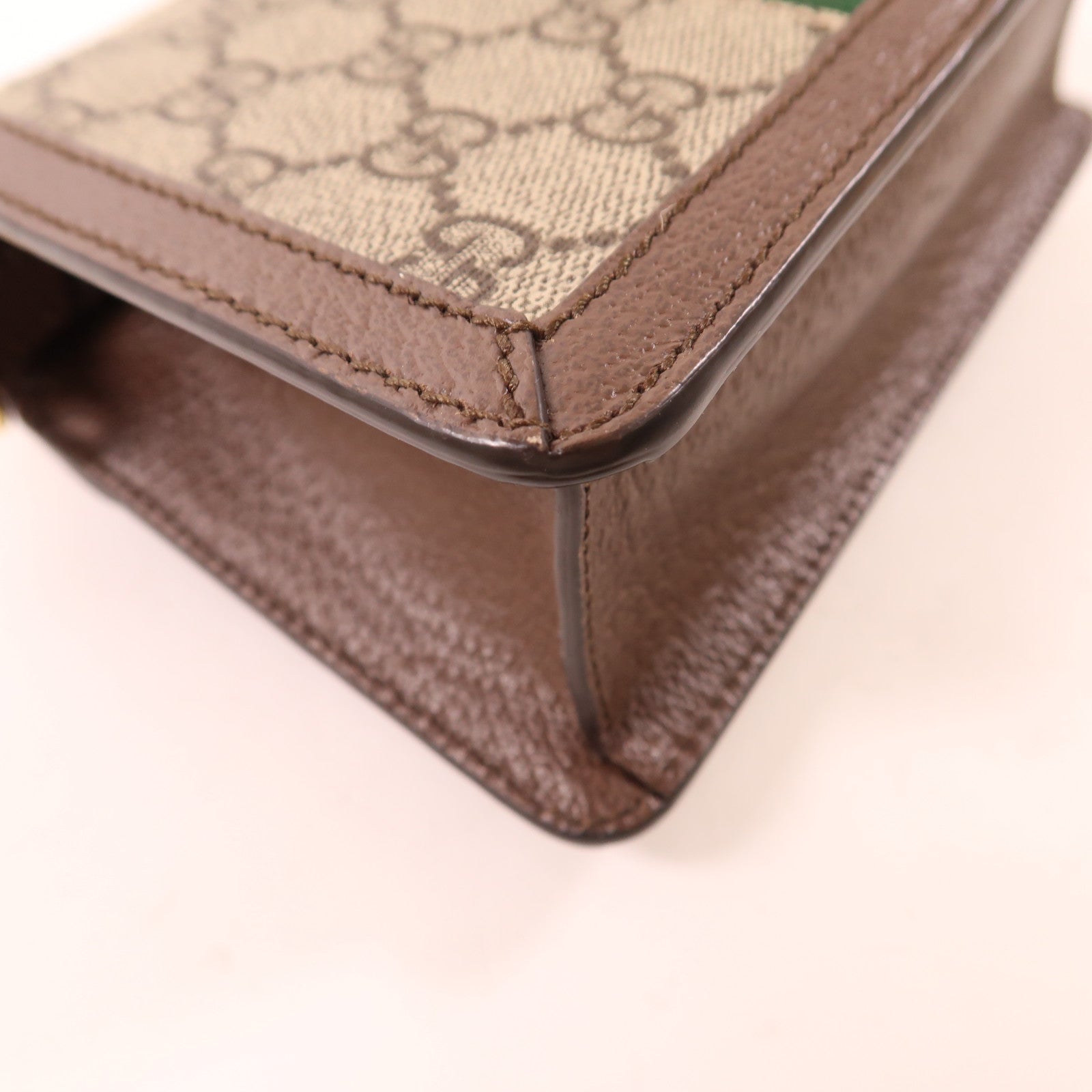 GUCCI 塗層帆布Ophidia GG Mini金扣手挽肩背兩用袋