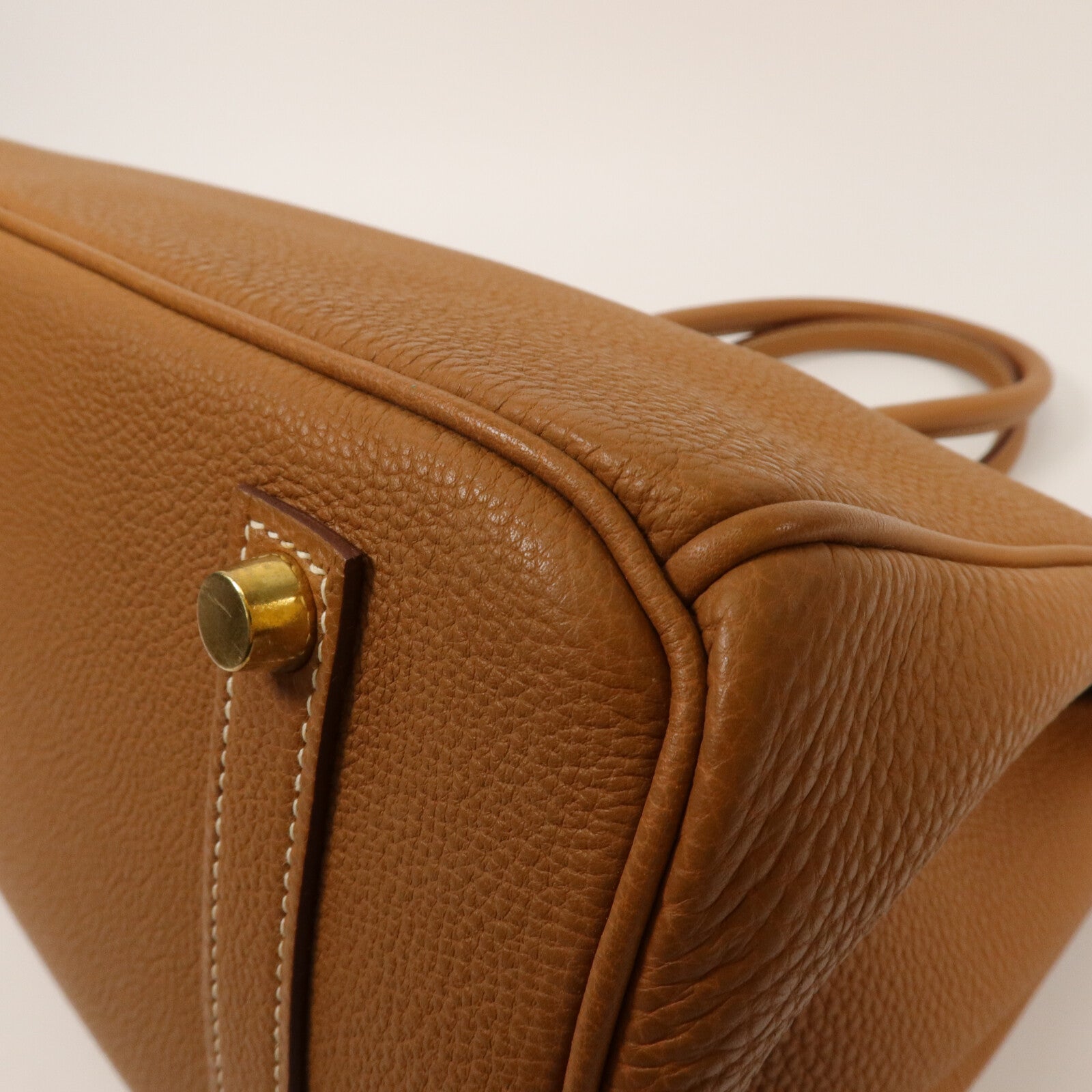 HERMES Togo皮革Birkin 35手挽袋Gold