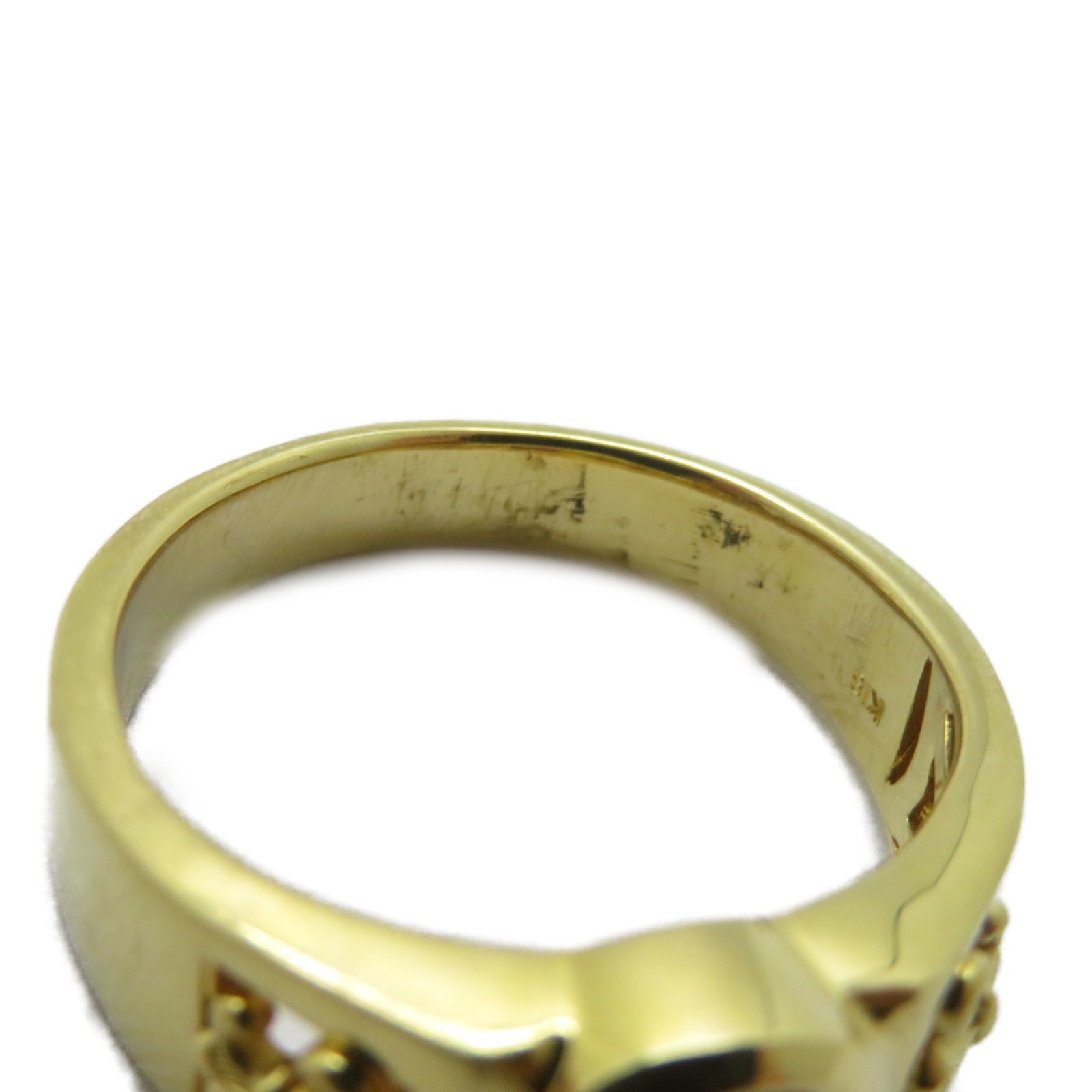 JEWELRY 18K黃金Unheat Sapphire Ring 2.098ct無燒藍寶石戒指US#9.25