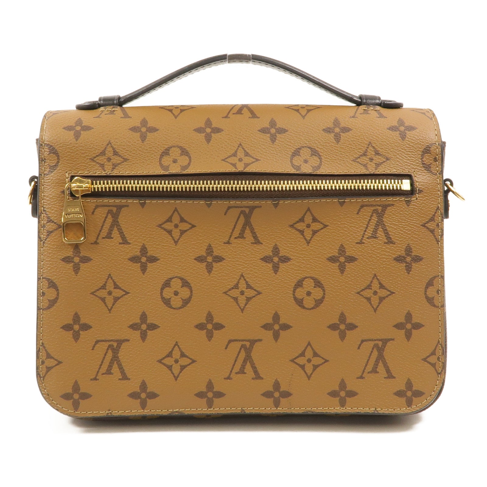 LOUIS VUITTON Monogram Reverse Pochette Metis手挽肩背兩用袋