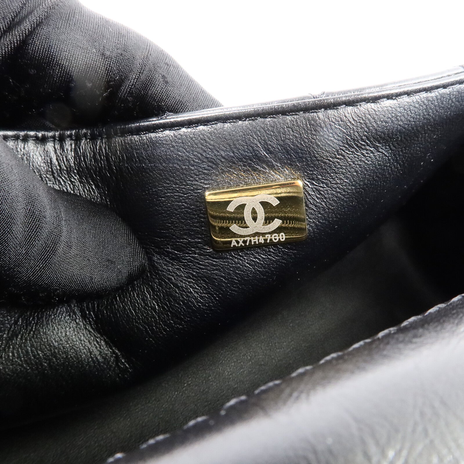 CHANEL 牛皮皮革2.55 Mini鏈帶肩背袋
