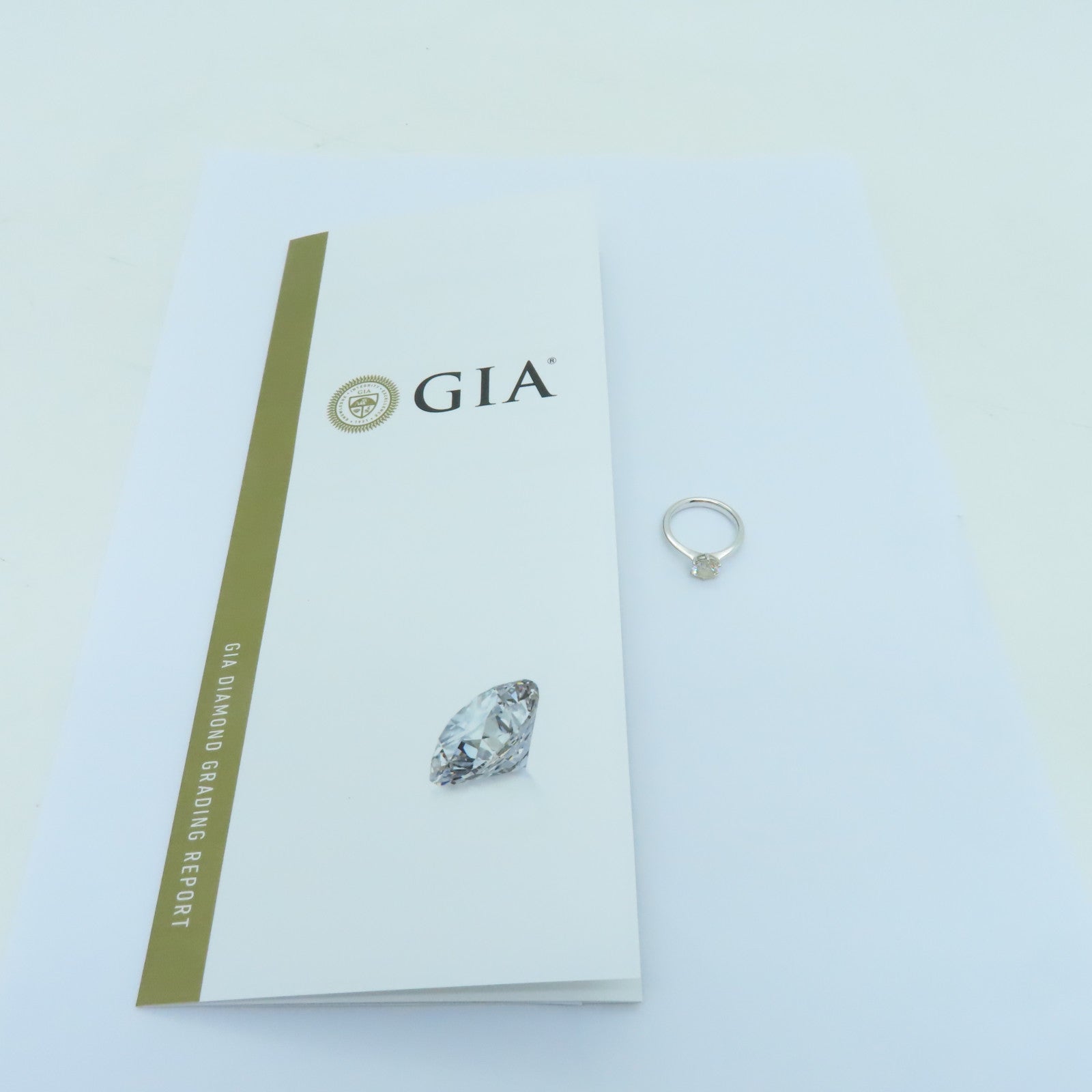 JEWELRY 【激減優惠】18K白金Diamond Ring 1.14ct鑽石戒指US#6