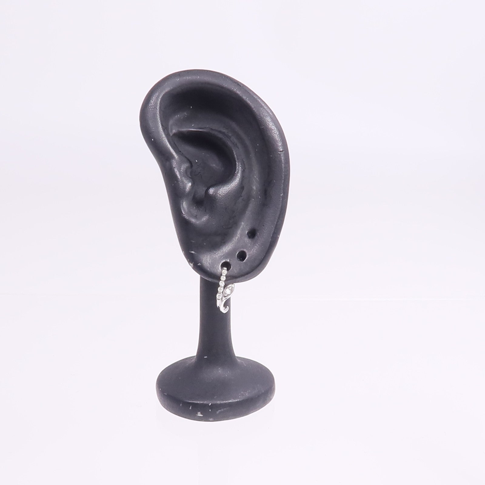 JEWELRY 18K白金Diamond Earrings鑽石耳環