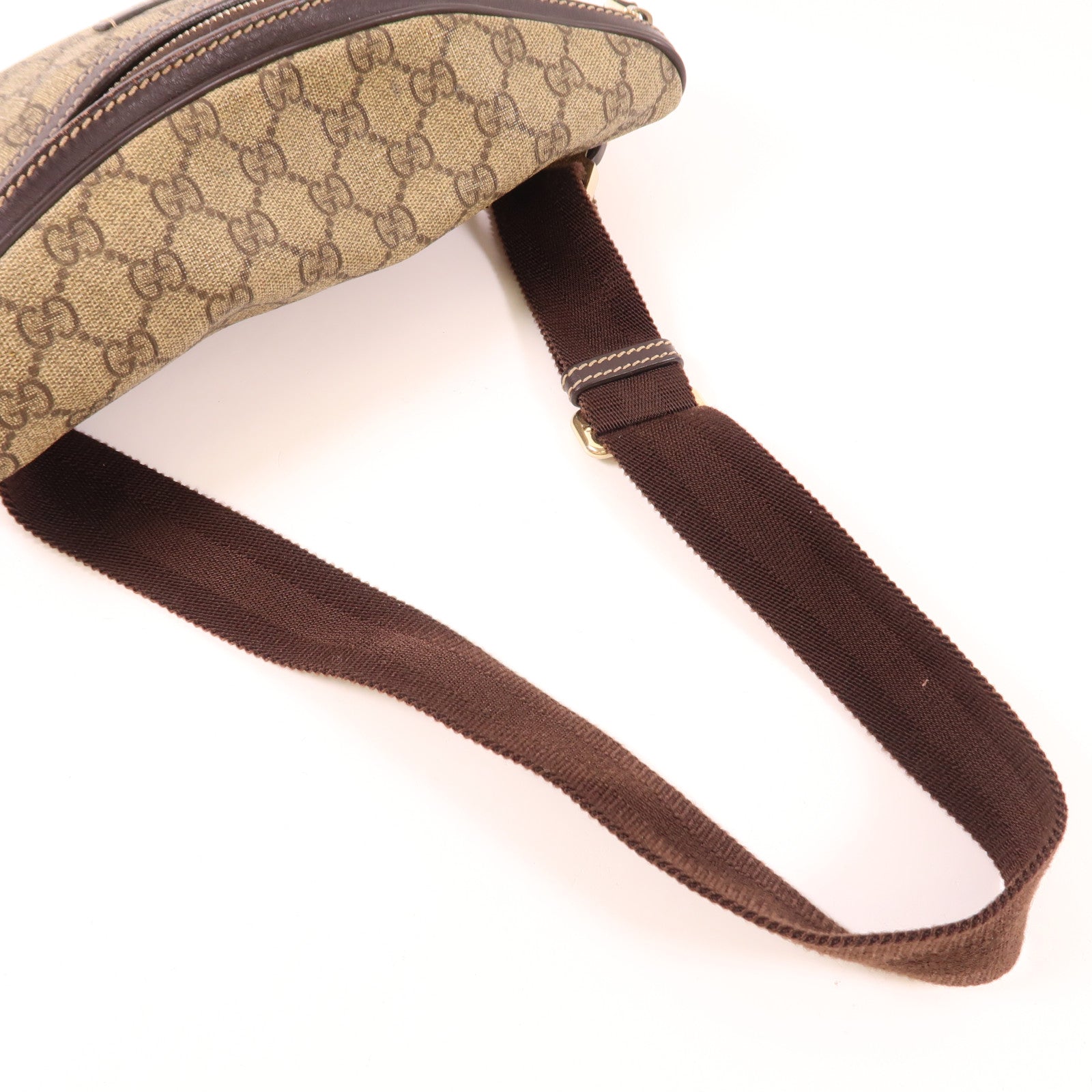 GUCCI 塗層帆布Waist Bag金扣腰包